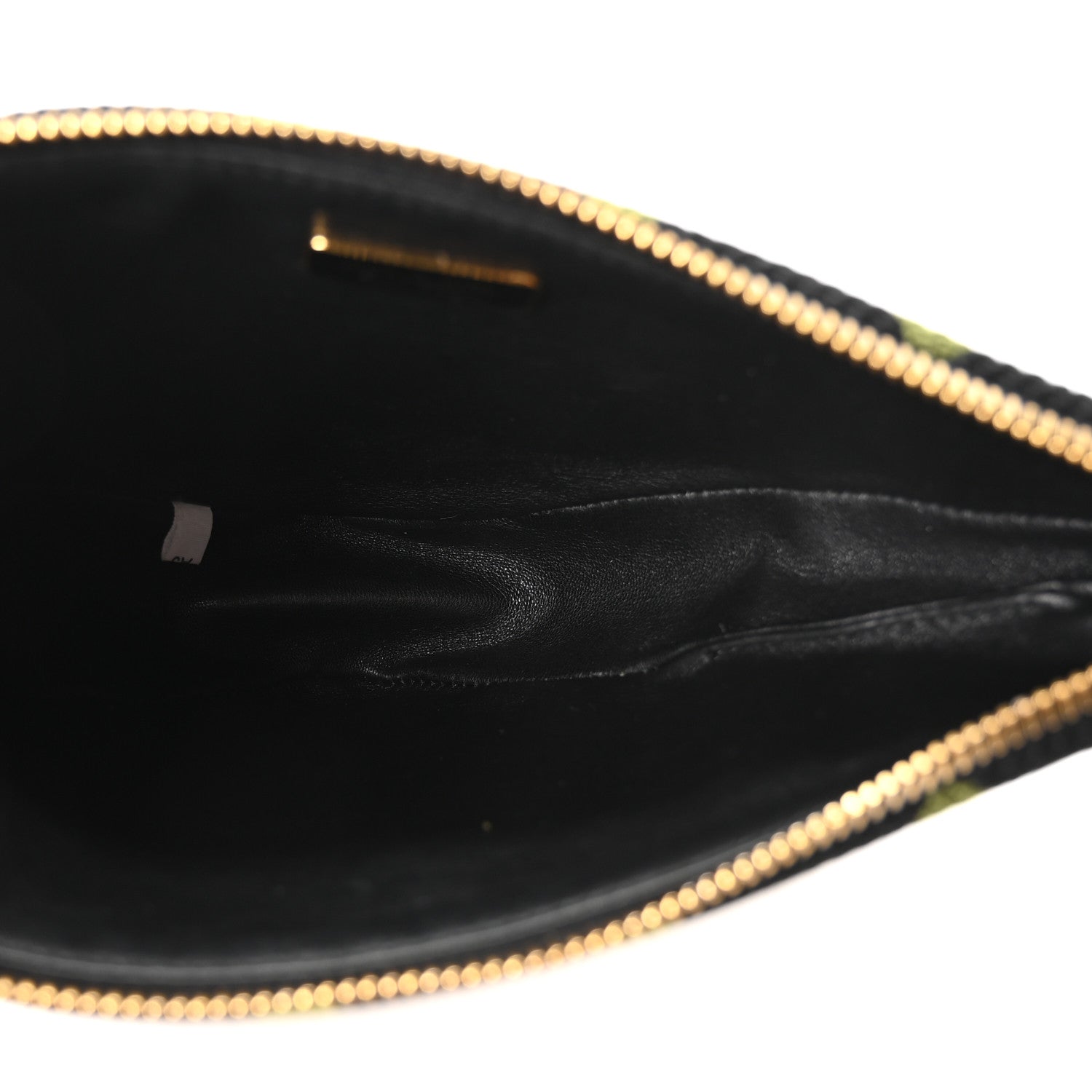 Jacquard Calfskin Triangolo Symbole Embroidered Mini Triangle Double Bag Black Edera