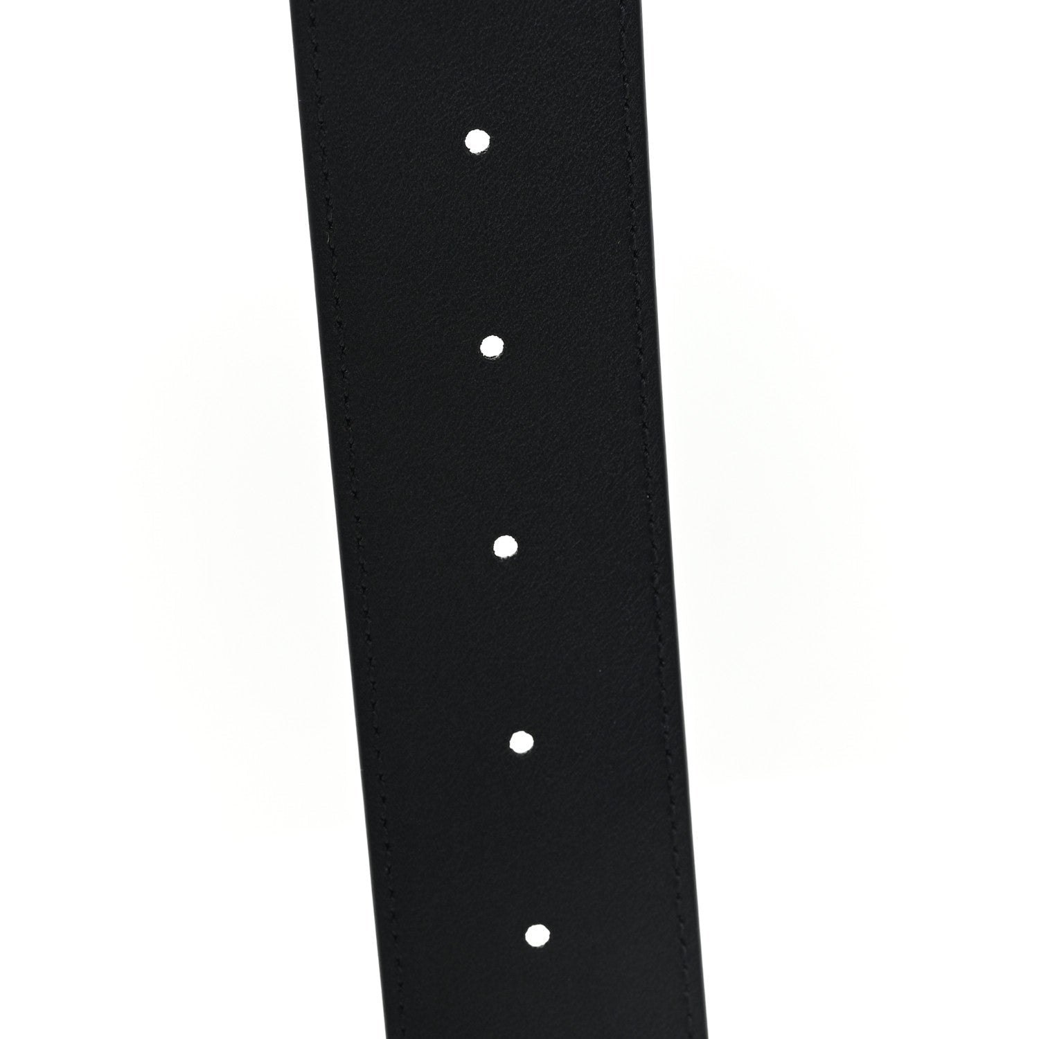 Plutone Calfskin Double G Belt 40mm 100 40 Black