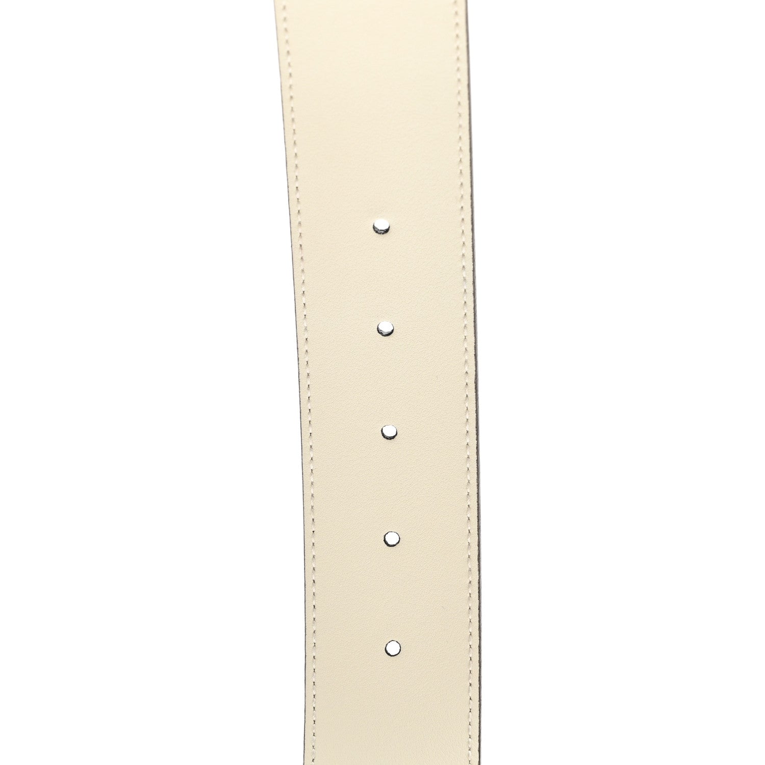 Calfskin Double G 40mm Belt 70 28 Mystic White