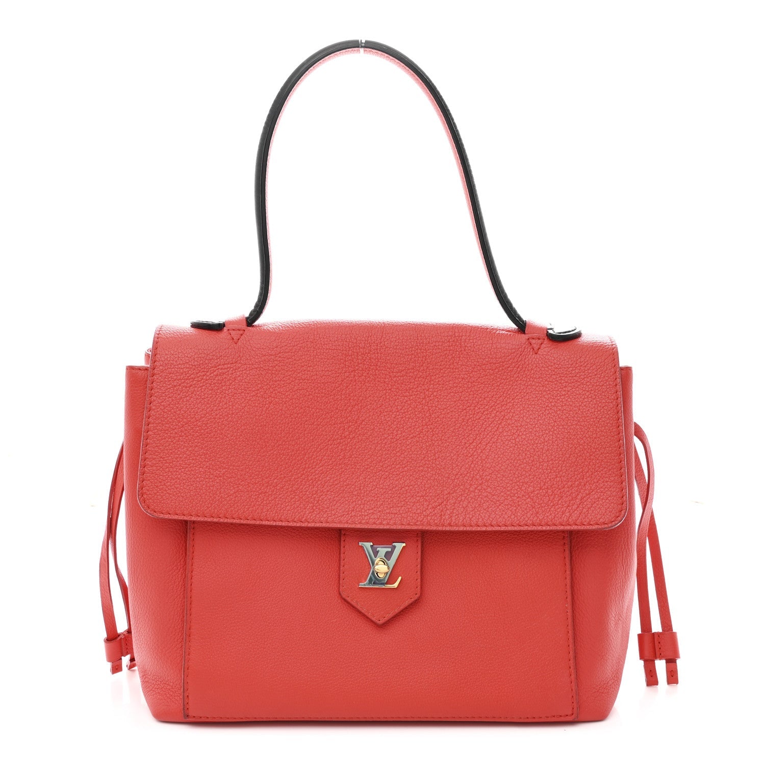 Calfskin Lockme PM Rouge