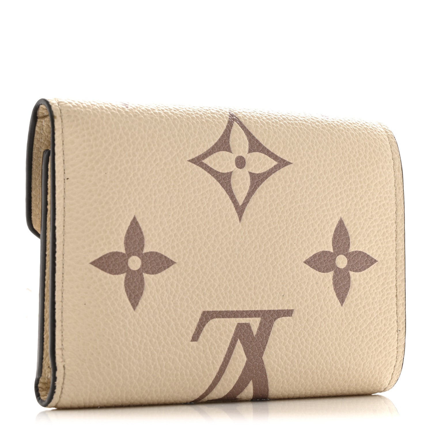 Empreinte Monogram Giant Victorine Wallet Creme Bois De Rose