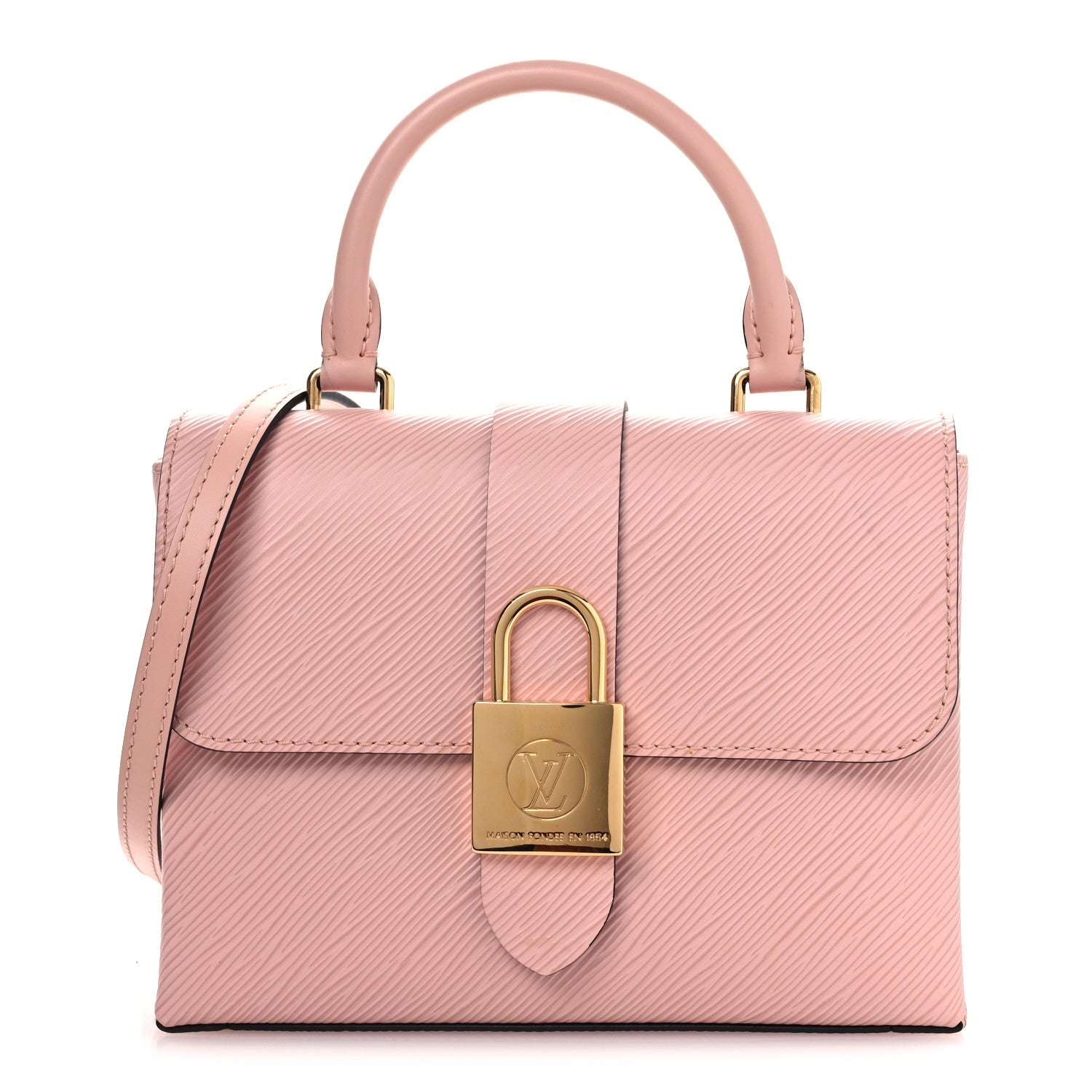 Epi Locky BB Rose Ballerine