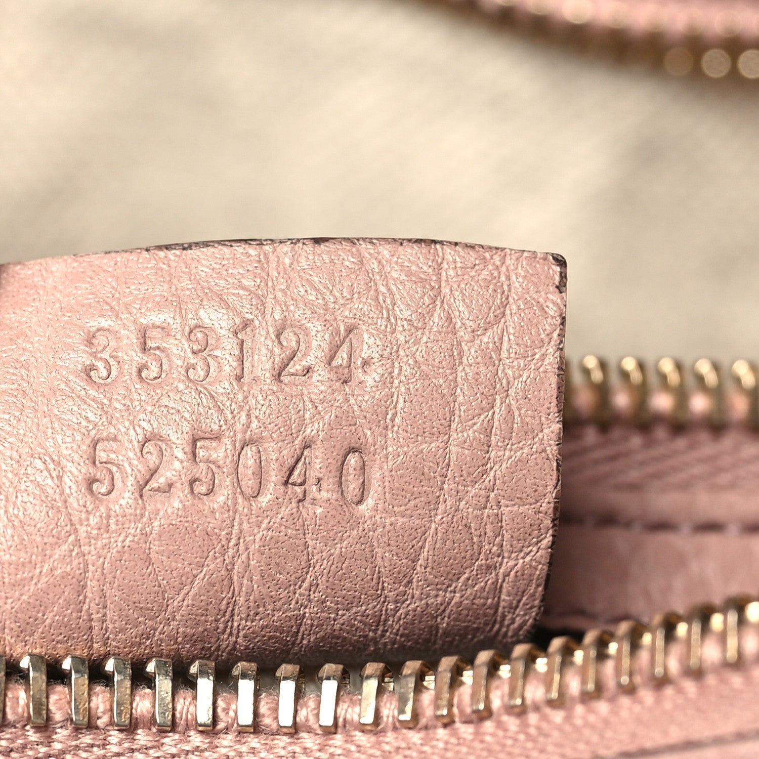 Calfskin Bamboo Medium Shopper Boston Pink