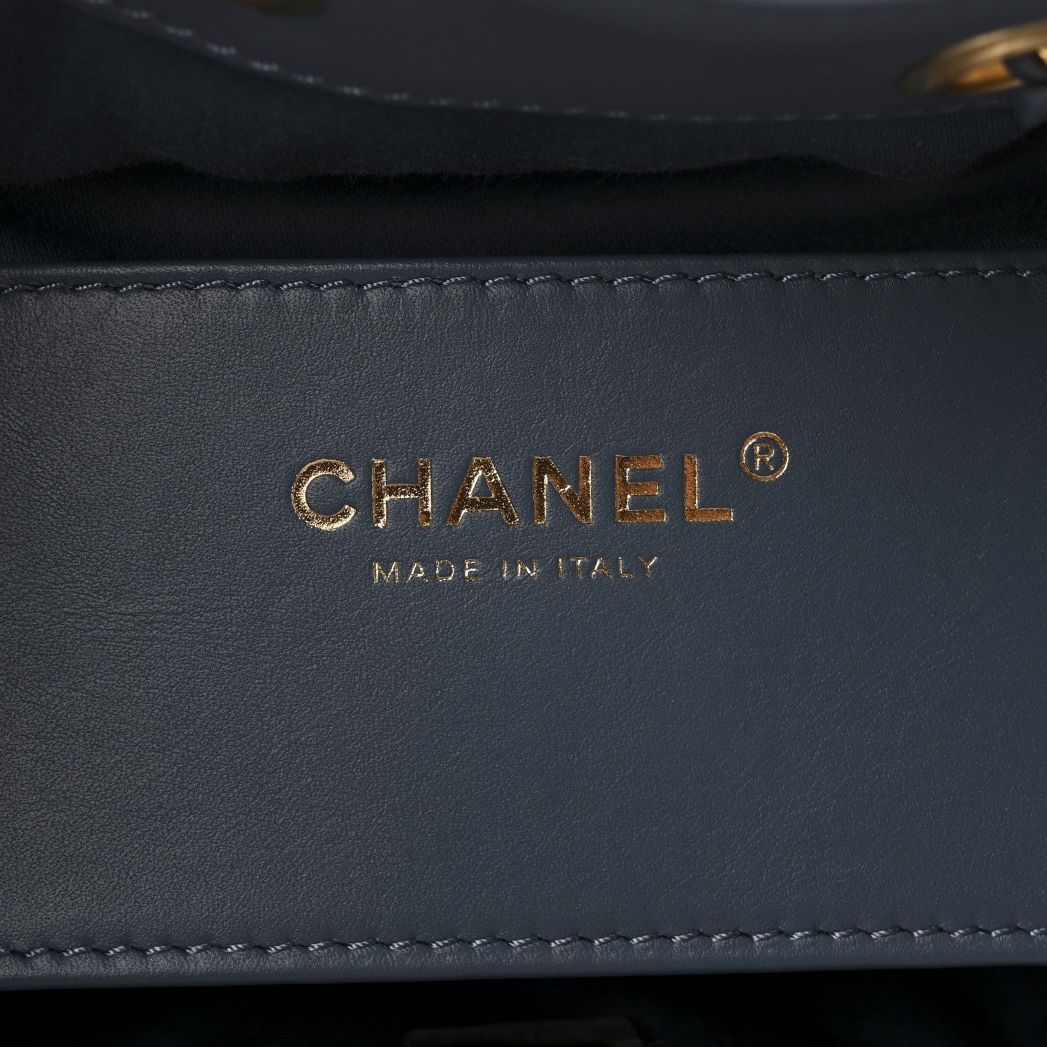Suede Quilted Small Chanel 25 Handbag Blue
