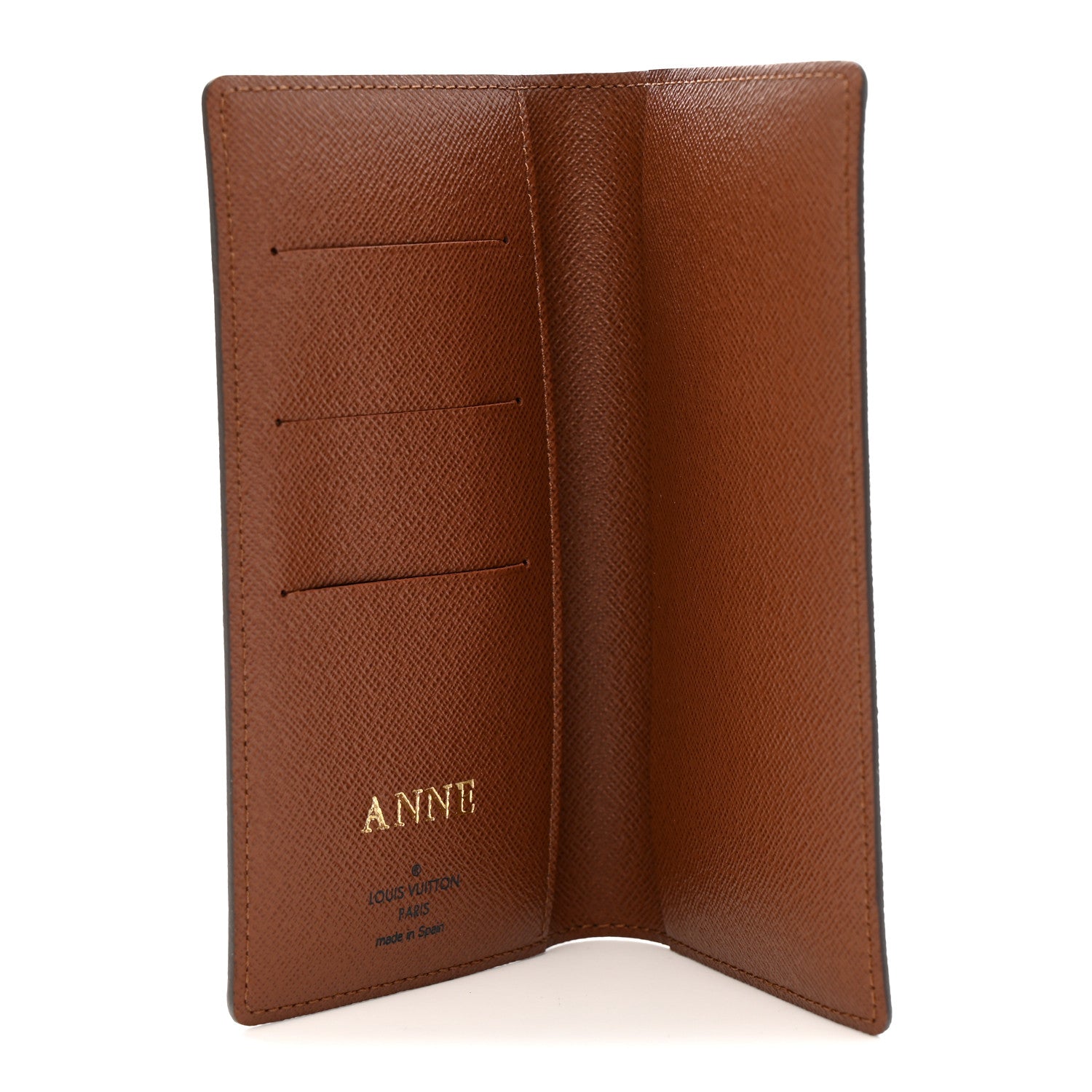 Monogram Pocket Agenda Cover