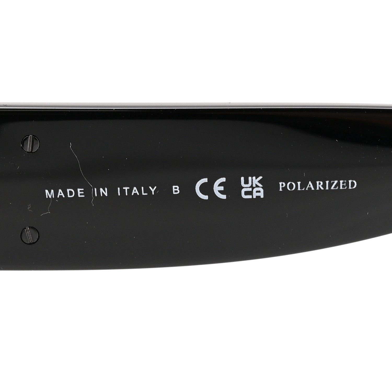 Acetate Rectangle Sunglasses 5554-A Black