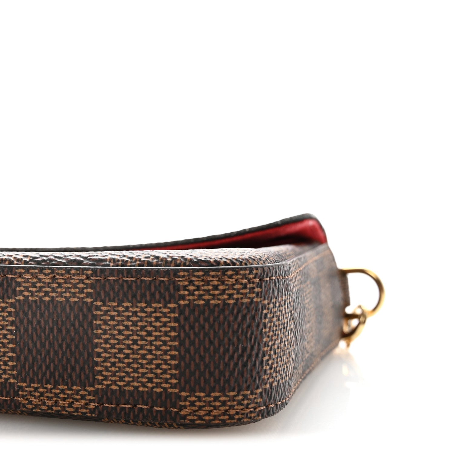 Damier Ebene Pochette Felicie Chain Wallet