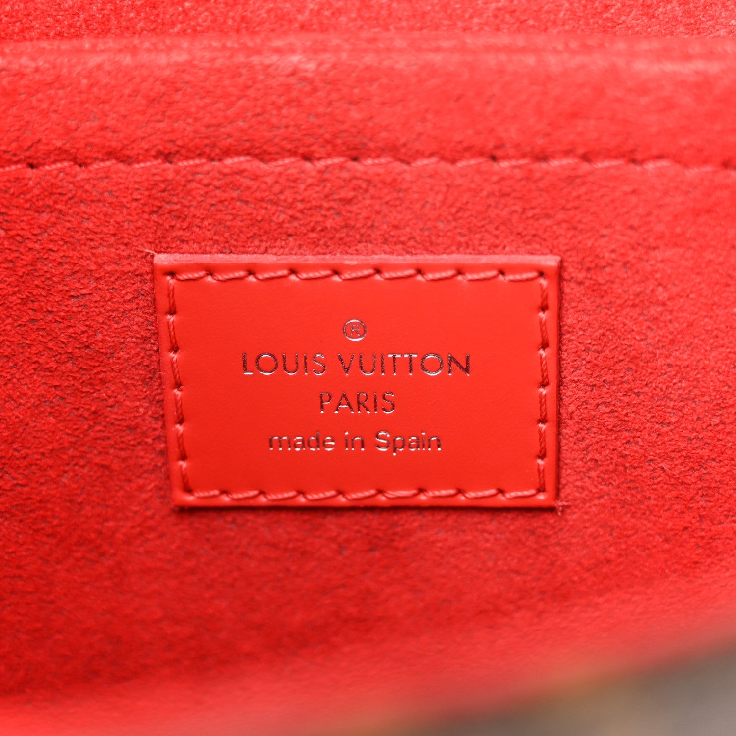 Monogram Epi Saint Michel Coquelicot
