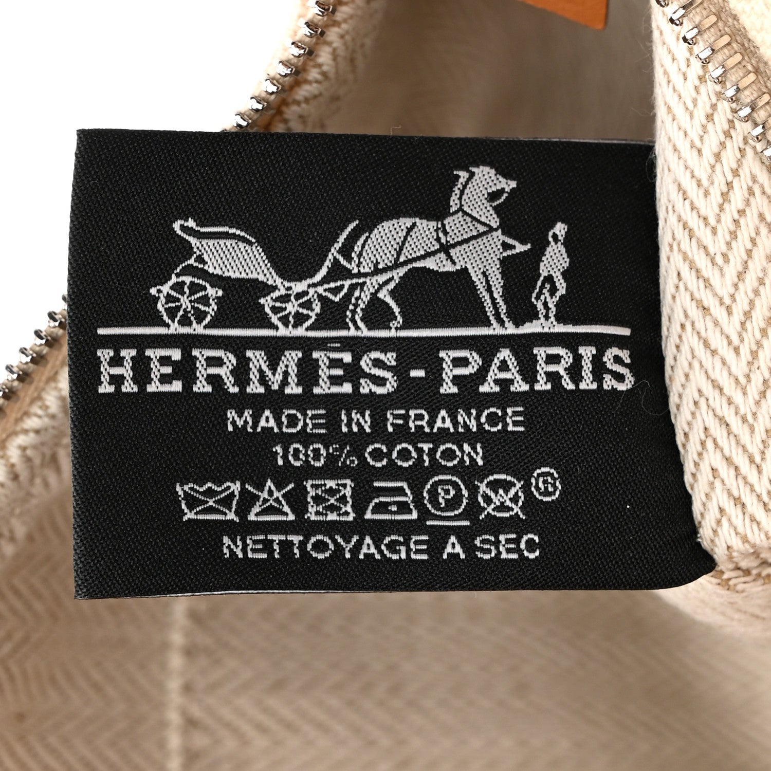 Canvas Small Bride-A-Brac Pouch Natural