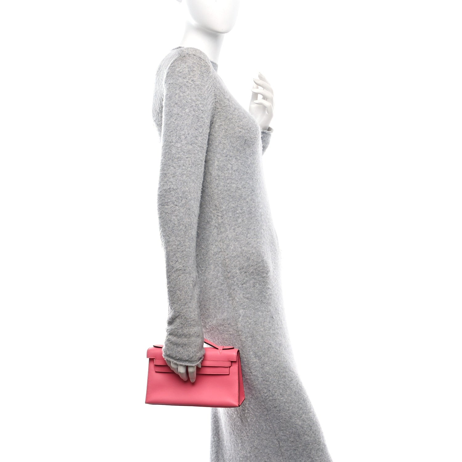 Swift Kelly Pochette Clutch Rose Azalee