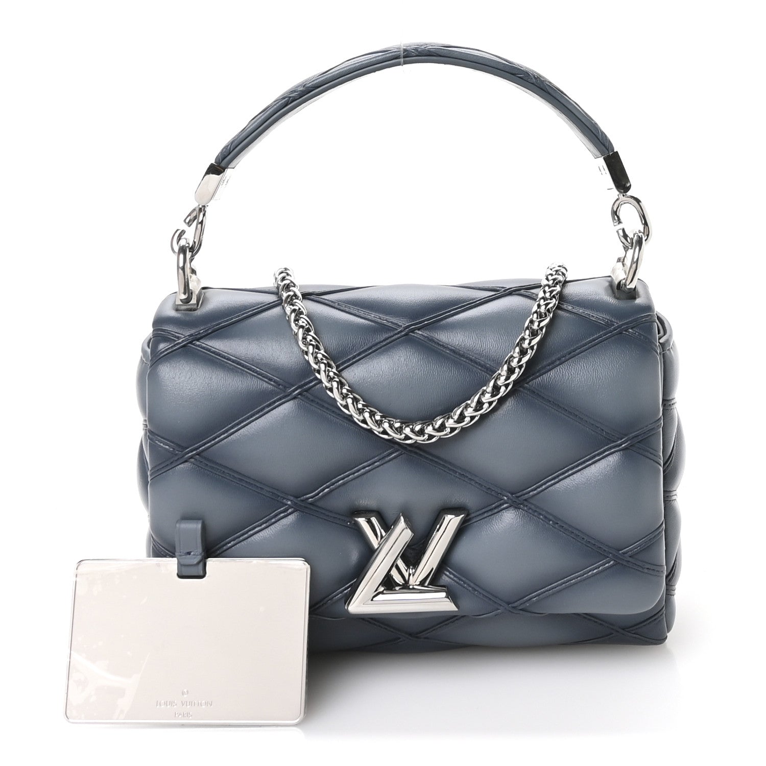 Lambskin Malletage GO-14 PM NM Denim Blue