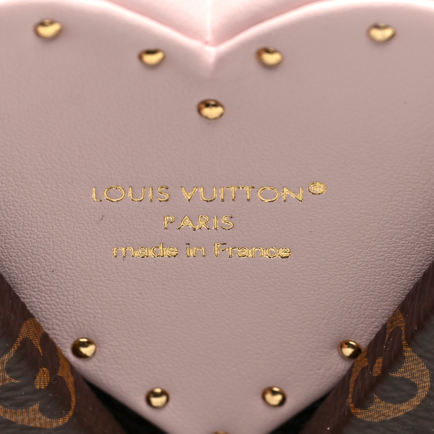 Monogram Heart Ecrin Coeur Jewelry Case