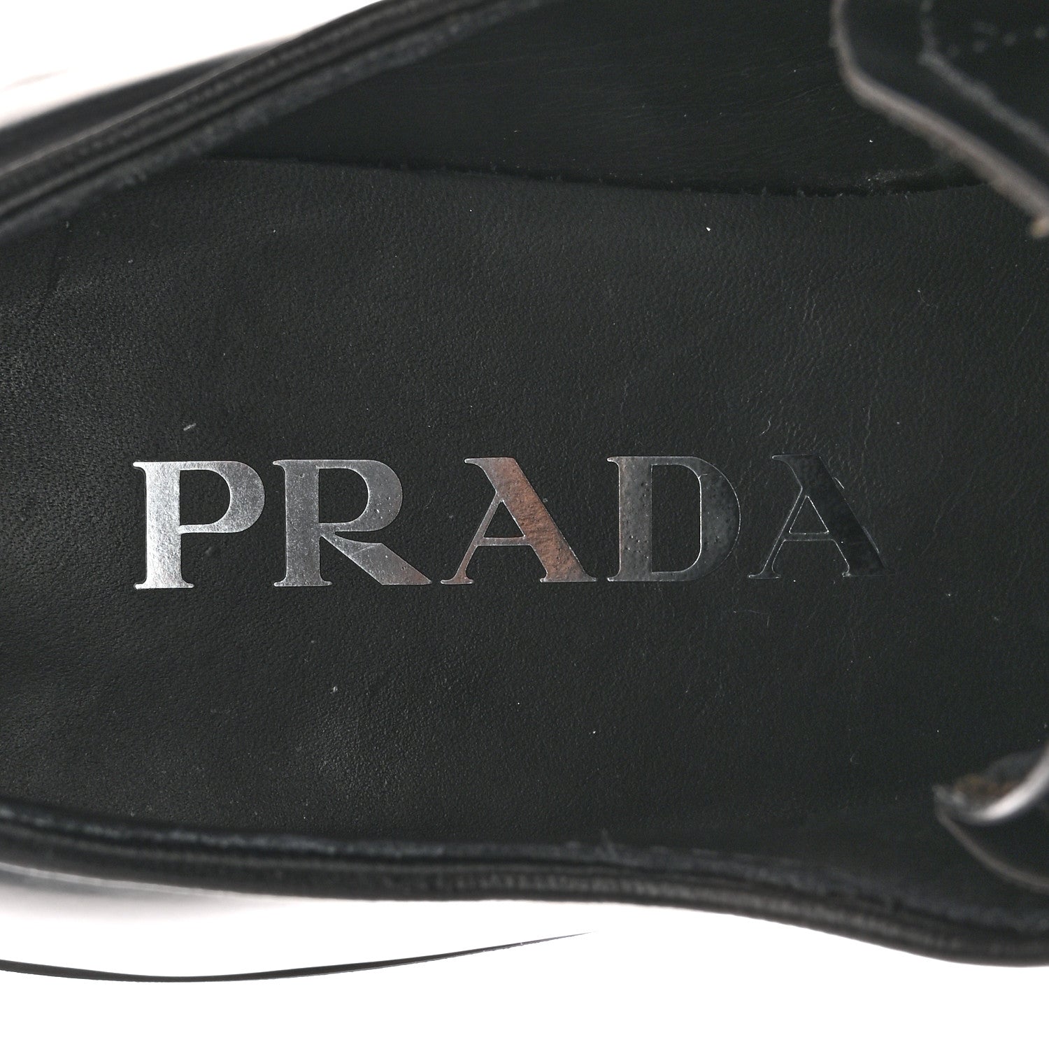 Spazzolato Rois Monolith 55mm Derby Loafers 36.5 Black White