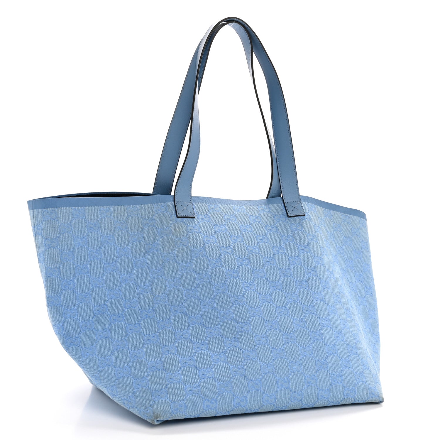 GG Monogram Medium Totissima Shopping Tote Blue