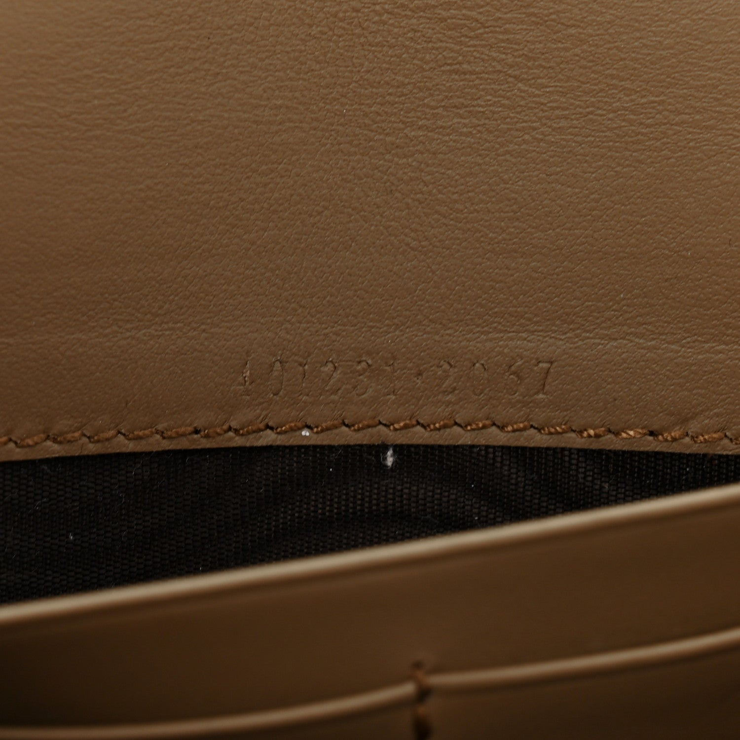 GG Supreme Monogram Mini Dionysus Chain Wallet Beige Taupe
