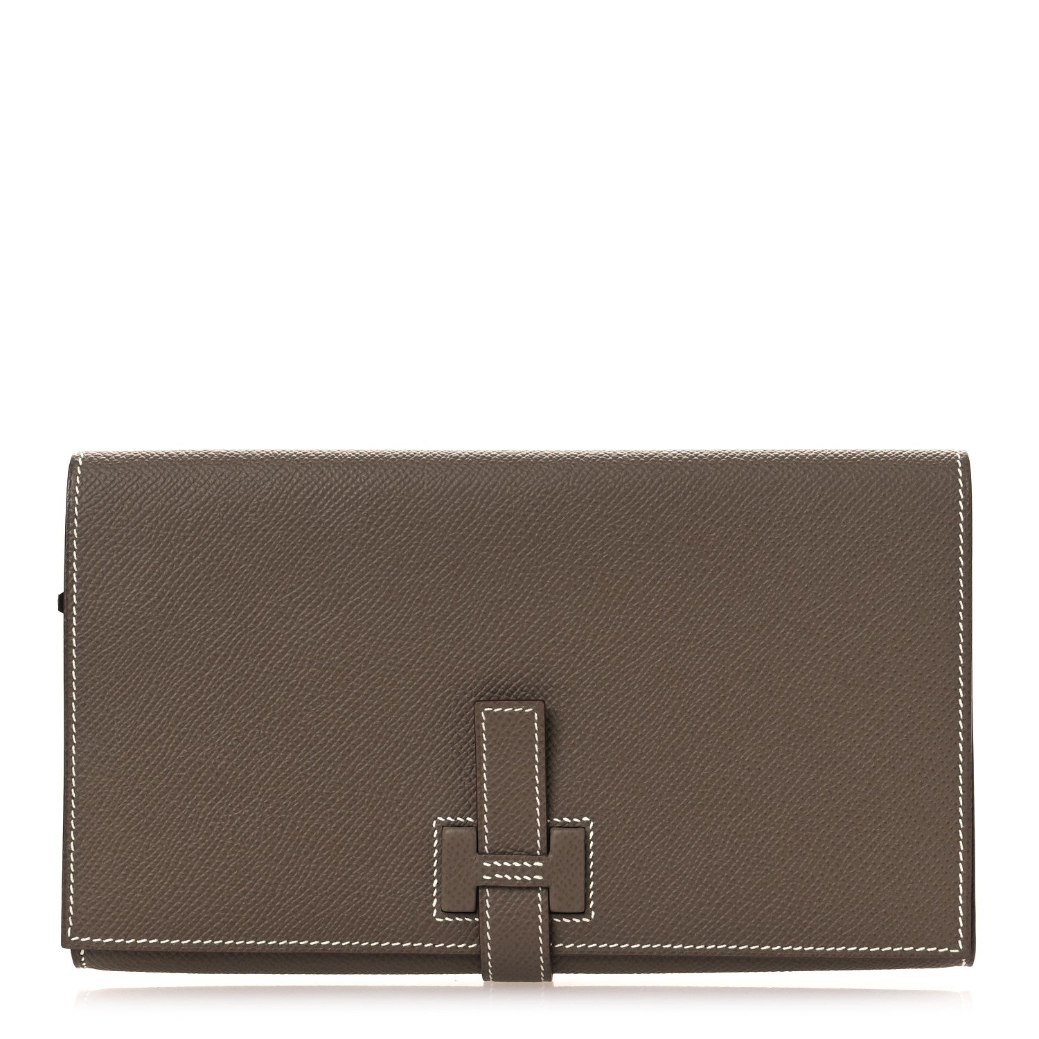Epsom New H Passant Toutenmain Wallet Etoupe