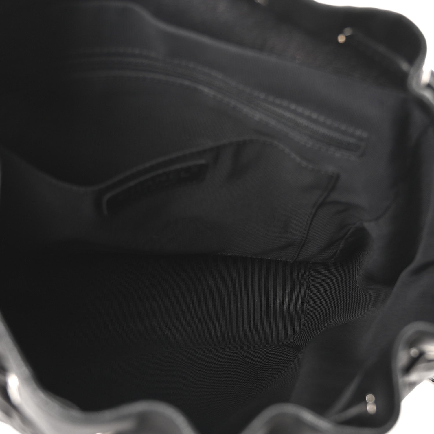 Calfskin Quilted Large Urban Spirit Backpack Black