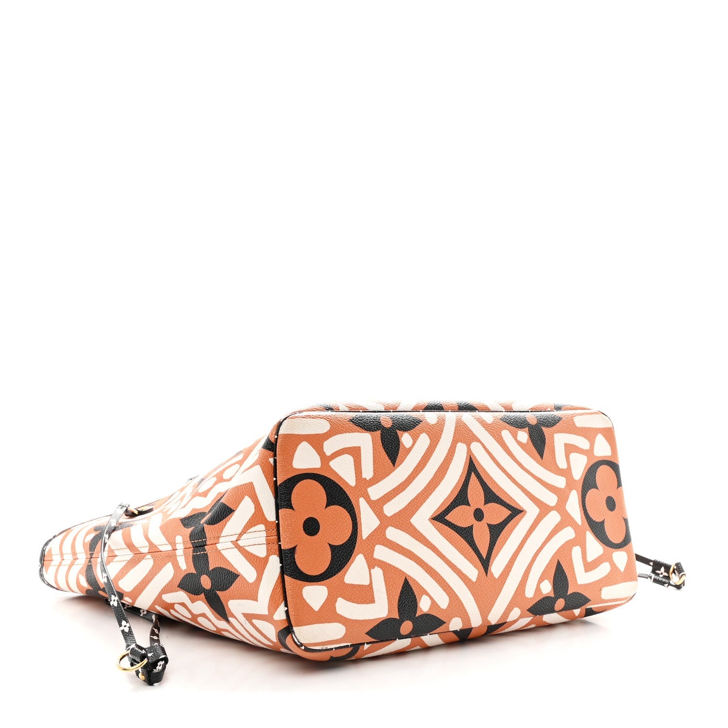 Monogram Giant Crafty Neverfull MM Creme Caramel