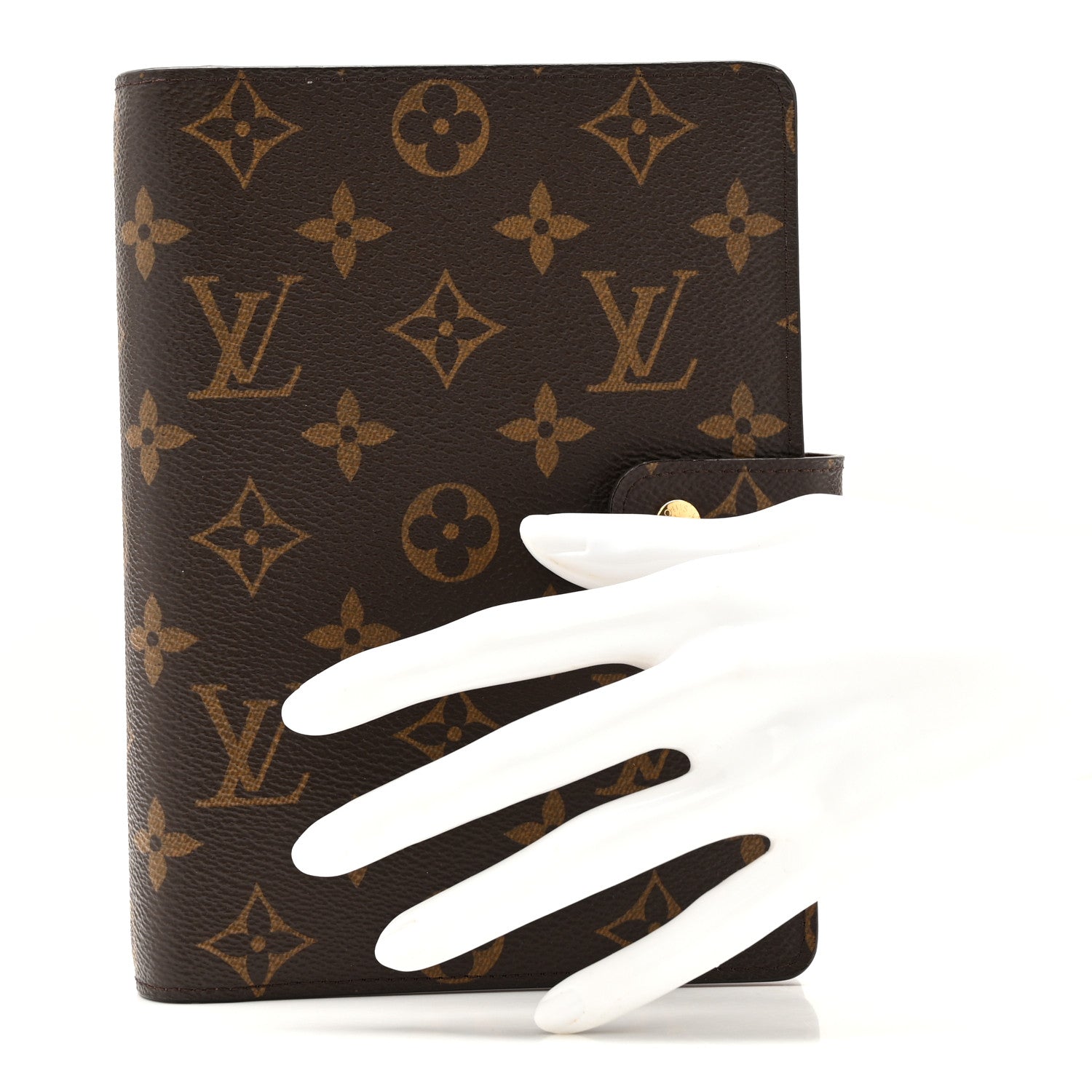 Monogram Medium Ring Agenda Cover