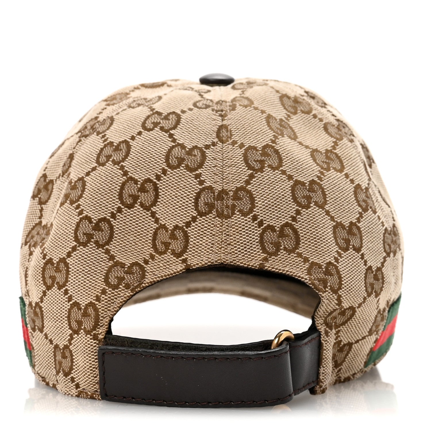 Monogram Web Baseball Hat M Beige Cocoa