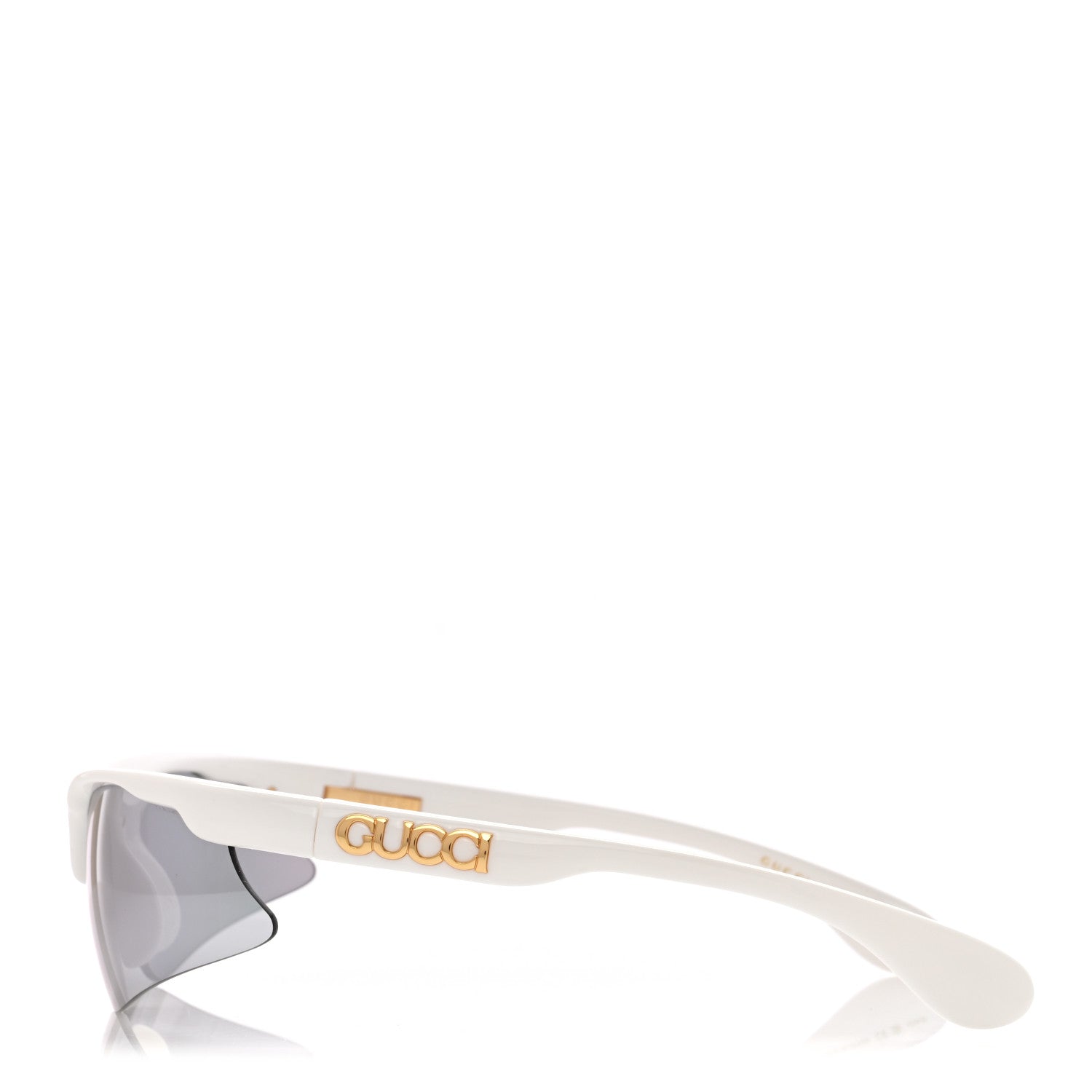 Mask Shaped Frame Sunglasses GG1774S White