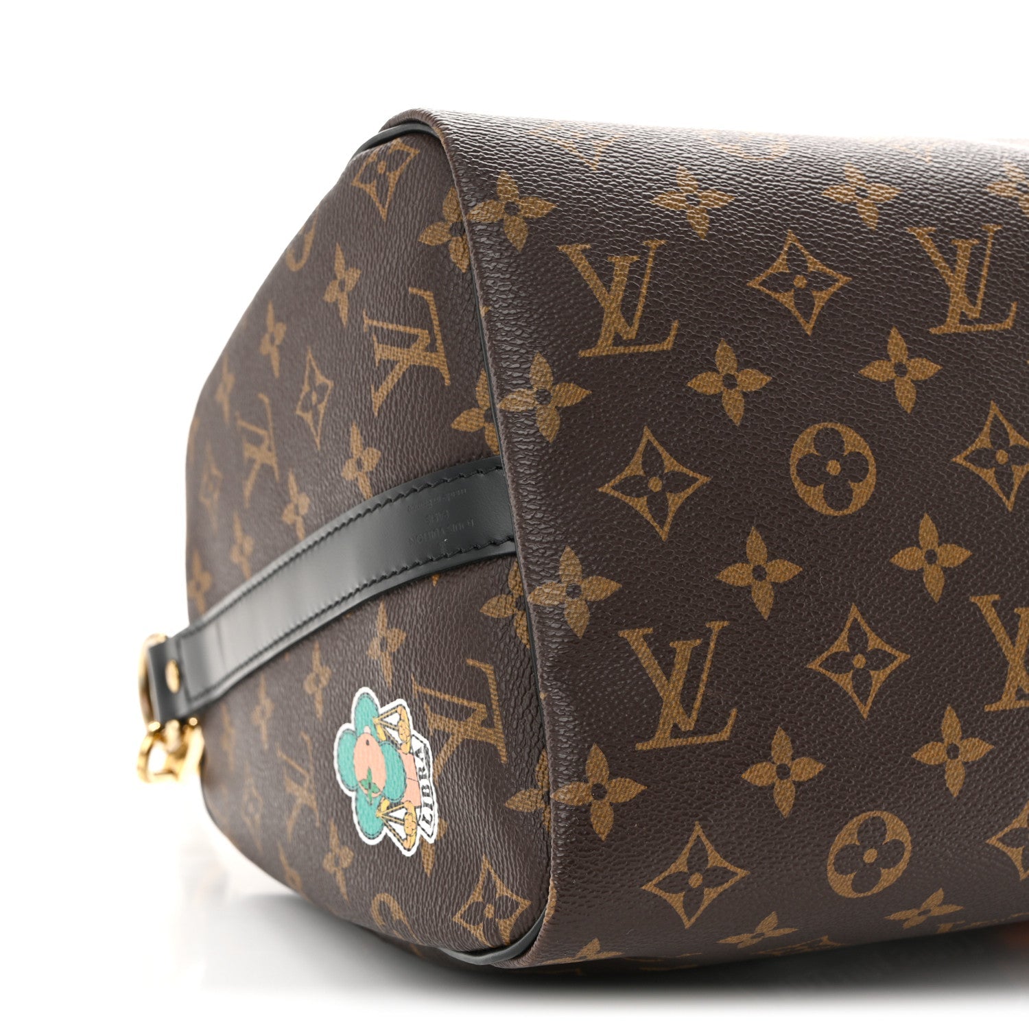 Monogram My World Tour Speedy Bandouliere 30 Black