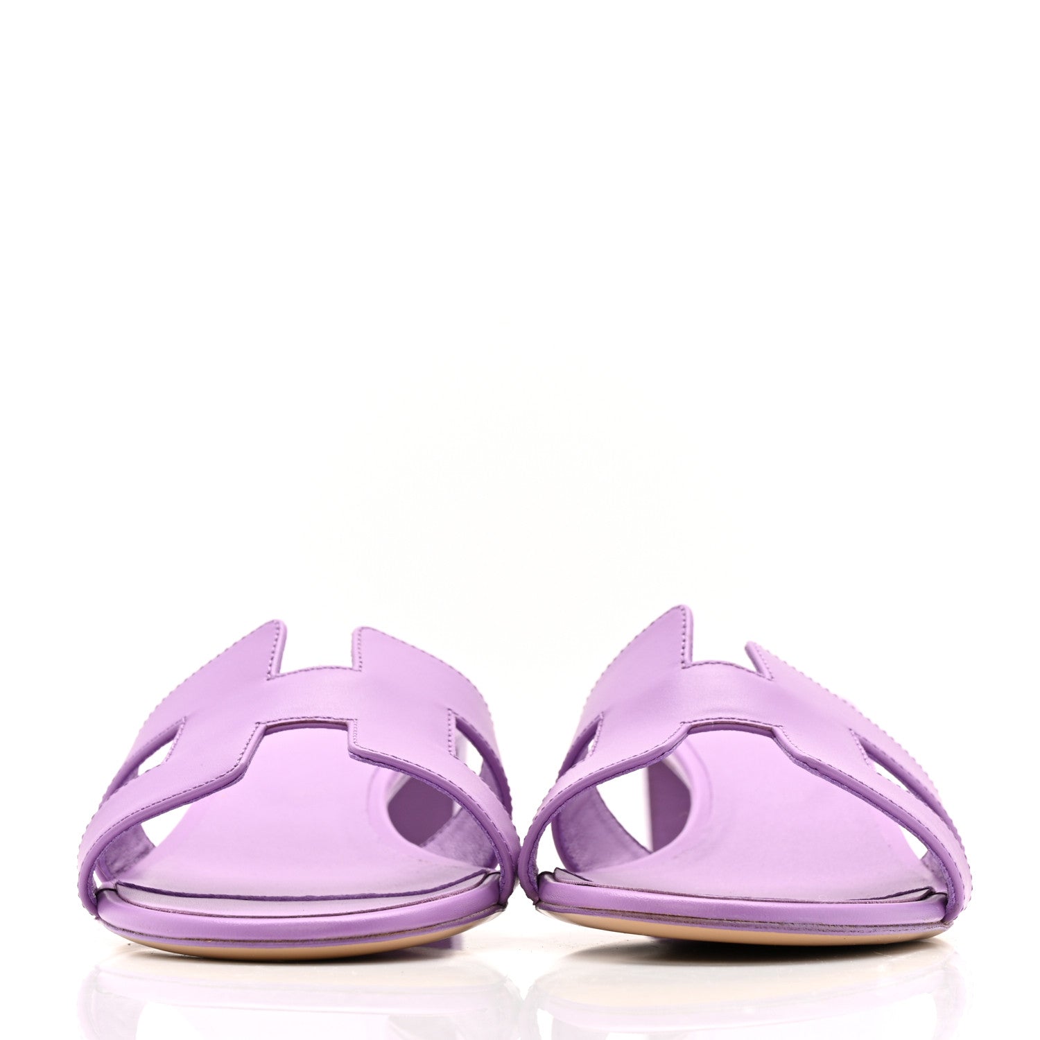 Calfskin Oasis Sandals 40 Violet