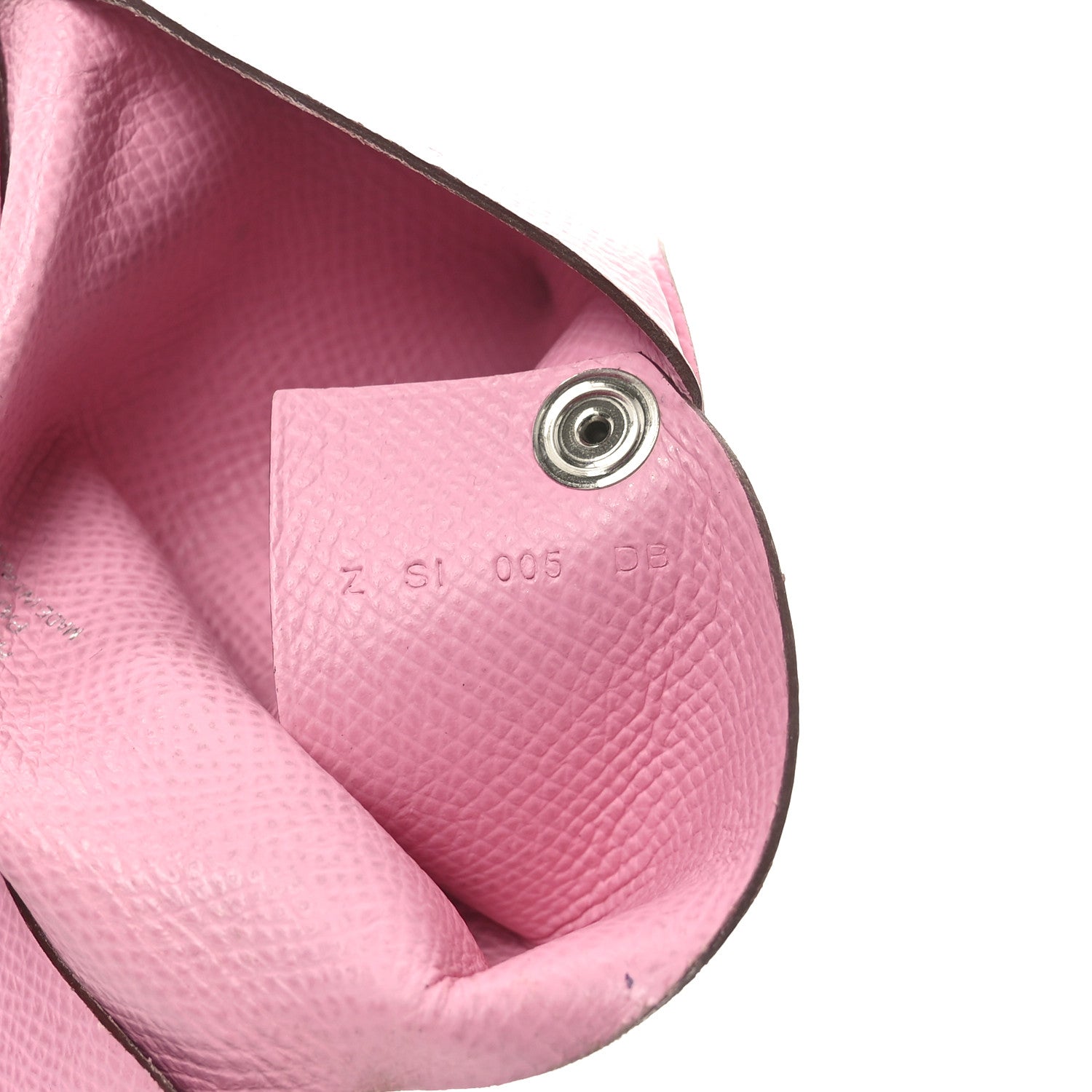 Epsom Calvi Card Case 5P Pink
