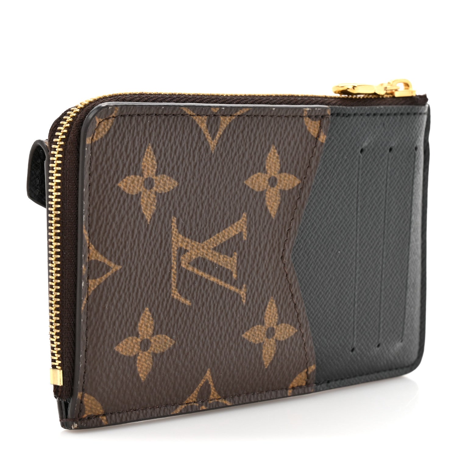 Monogram Recto Verso Card Holder Black