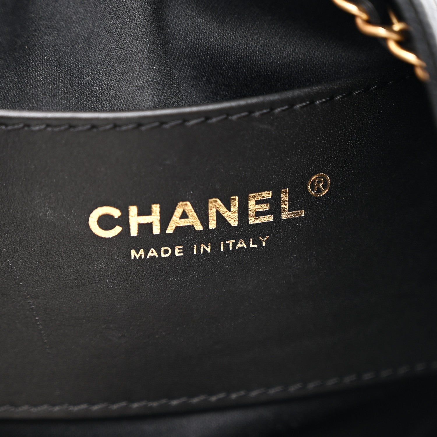 Caviar Quilted Small Chanel 25 Handbag Black