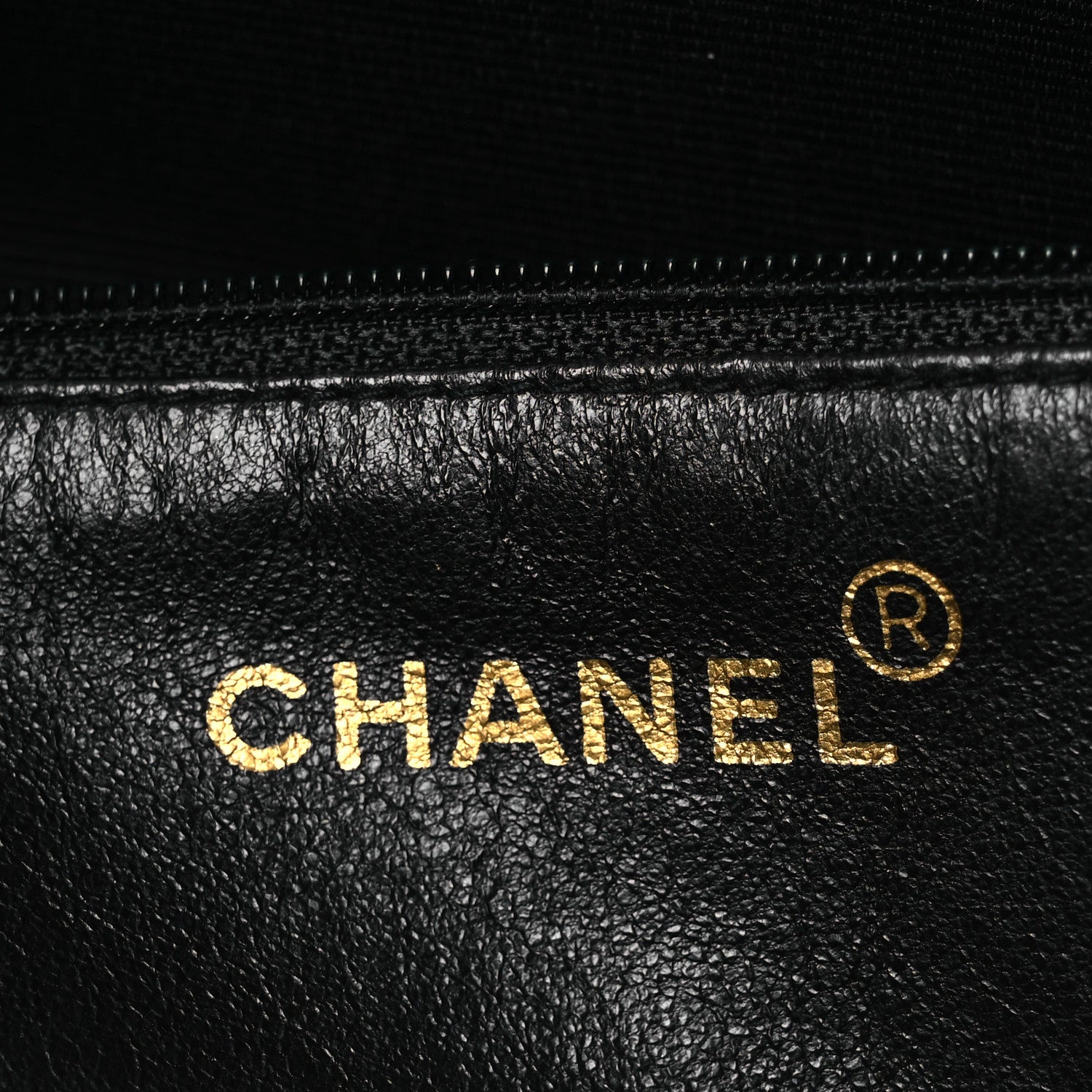 Caviar Large CC Shoulder Bag Black