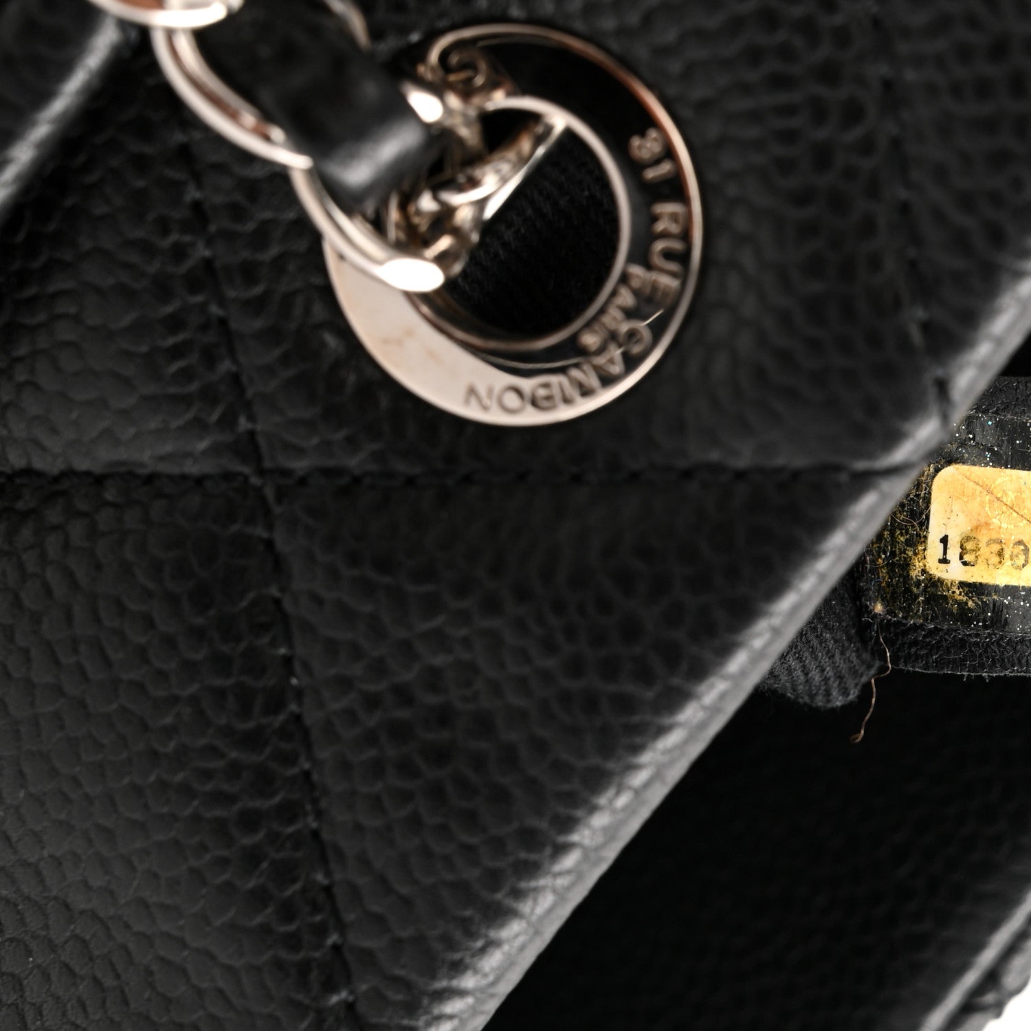Caviar Quilted CC Timeless Soft Tote Black