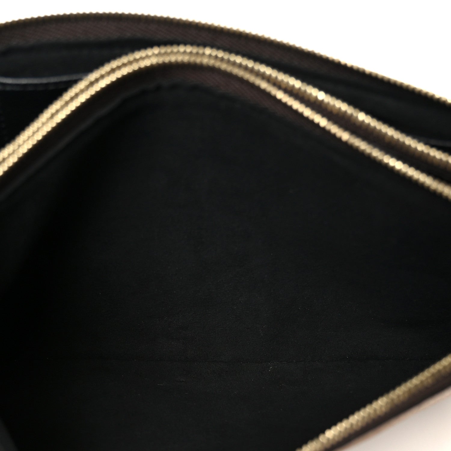 Reverse Monogram Giant Double Zip Pochette