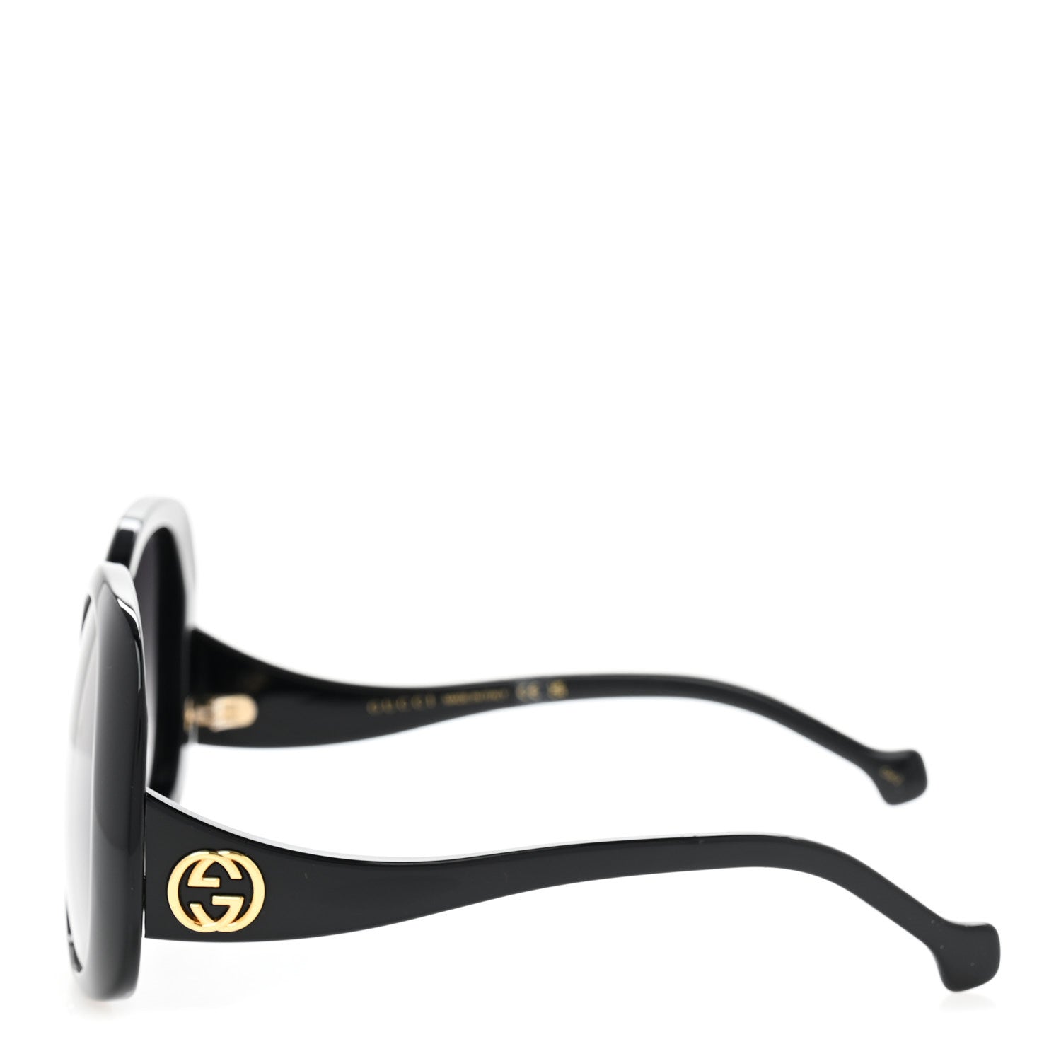 Acetate Square Frame Sunglasses GG1235S Black