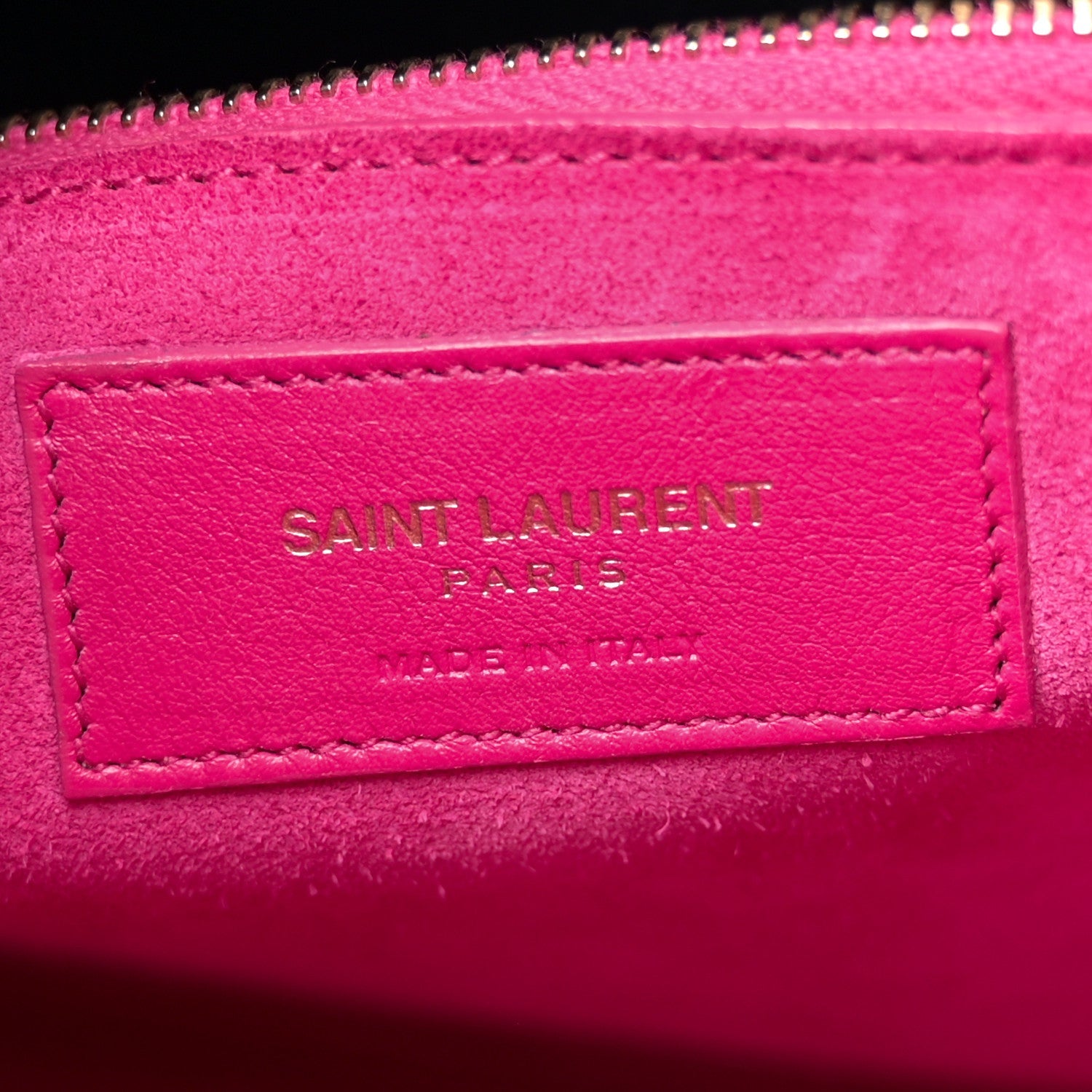 Calfskin Small Sac De Jour Lipstick Fuchsia