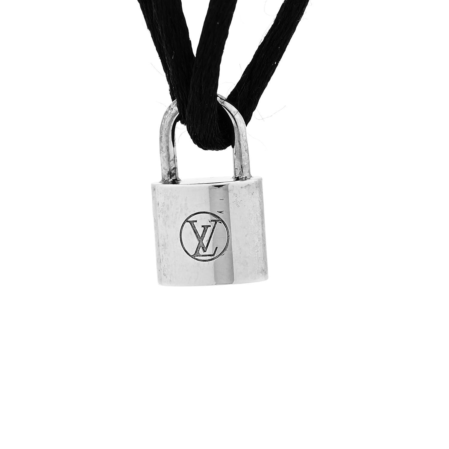 X UNICEF Sterling Silver Lockit Bracelet Black