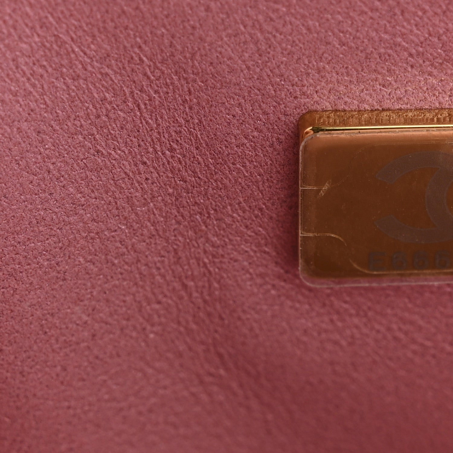 Metallic Lambskin Tie My Bow Flap Clutch With Chain Pink