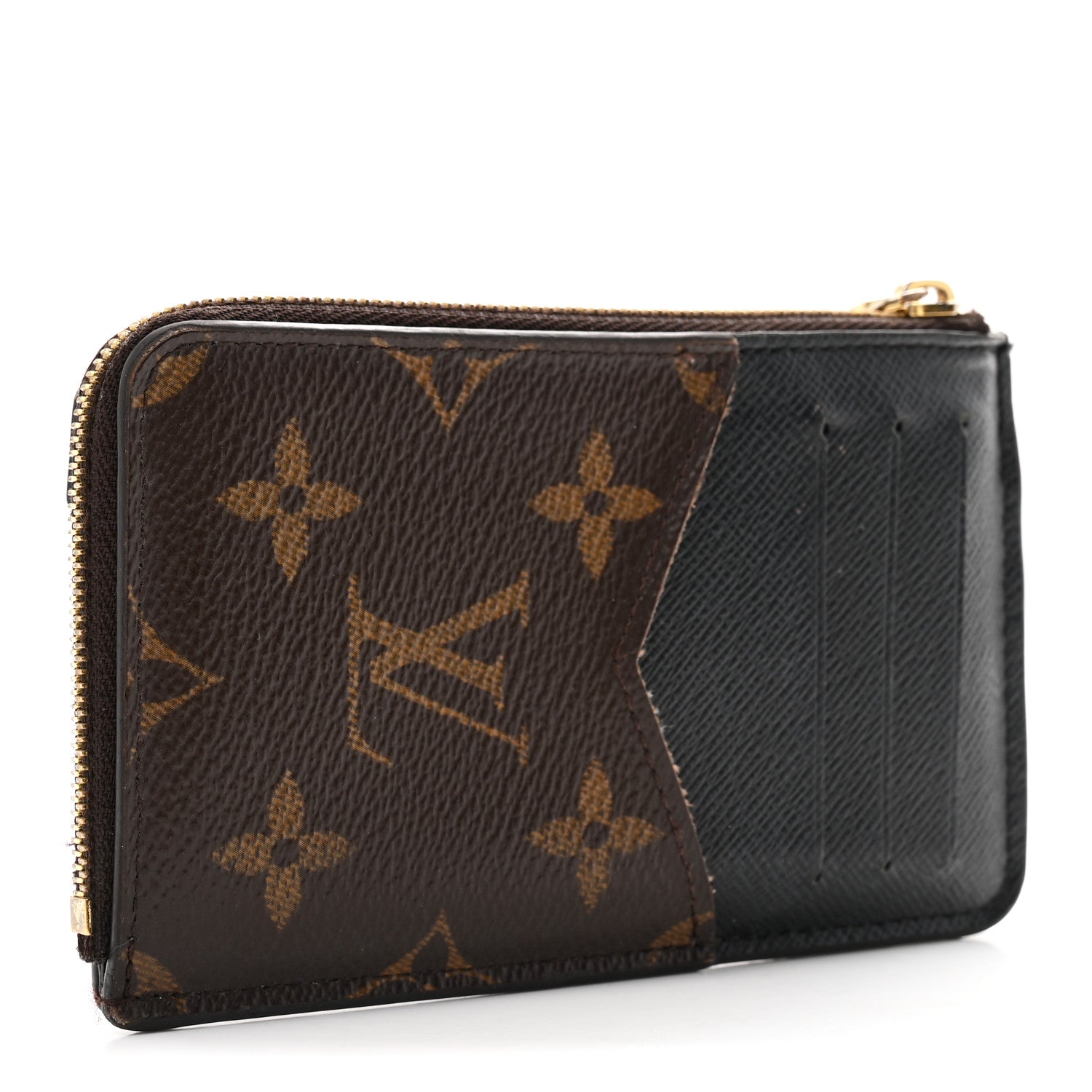 Monogram Recto Verso Card Holder Black
