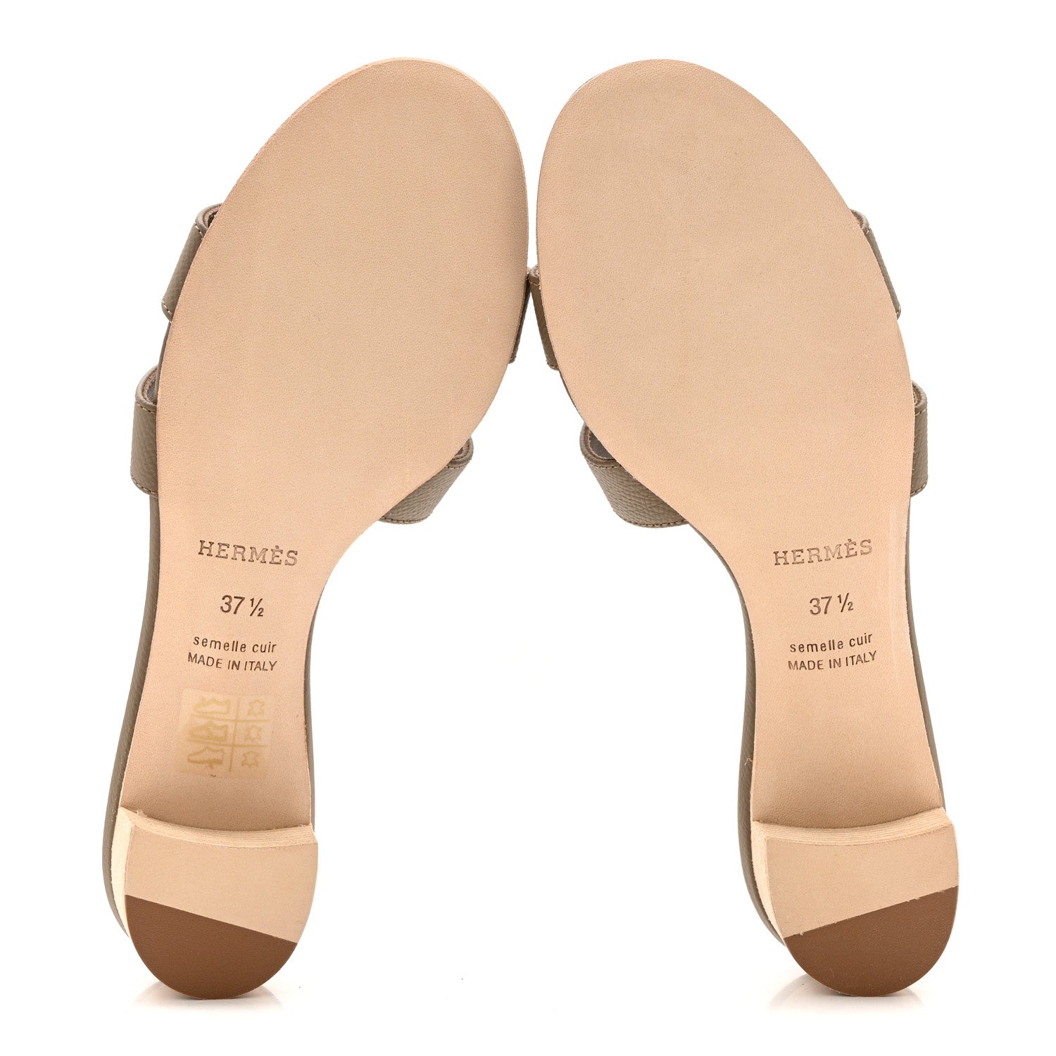 Epsom Oasis Sandals 37.5 Etoupe