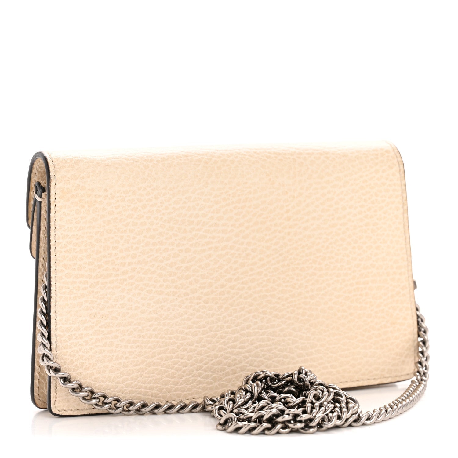 Dollar Calfskin Crystal Super Mini Dionysus Shoulder Bag Mystic White Black Diamond