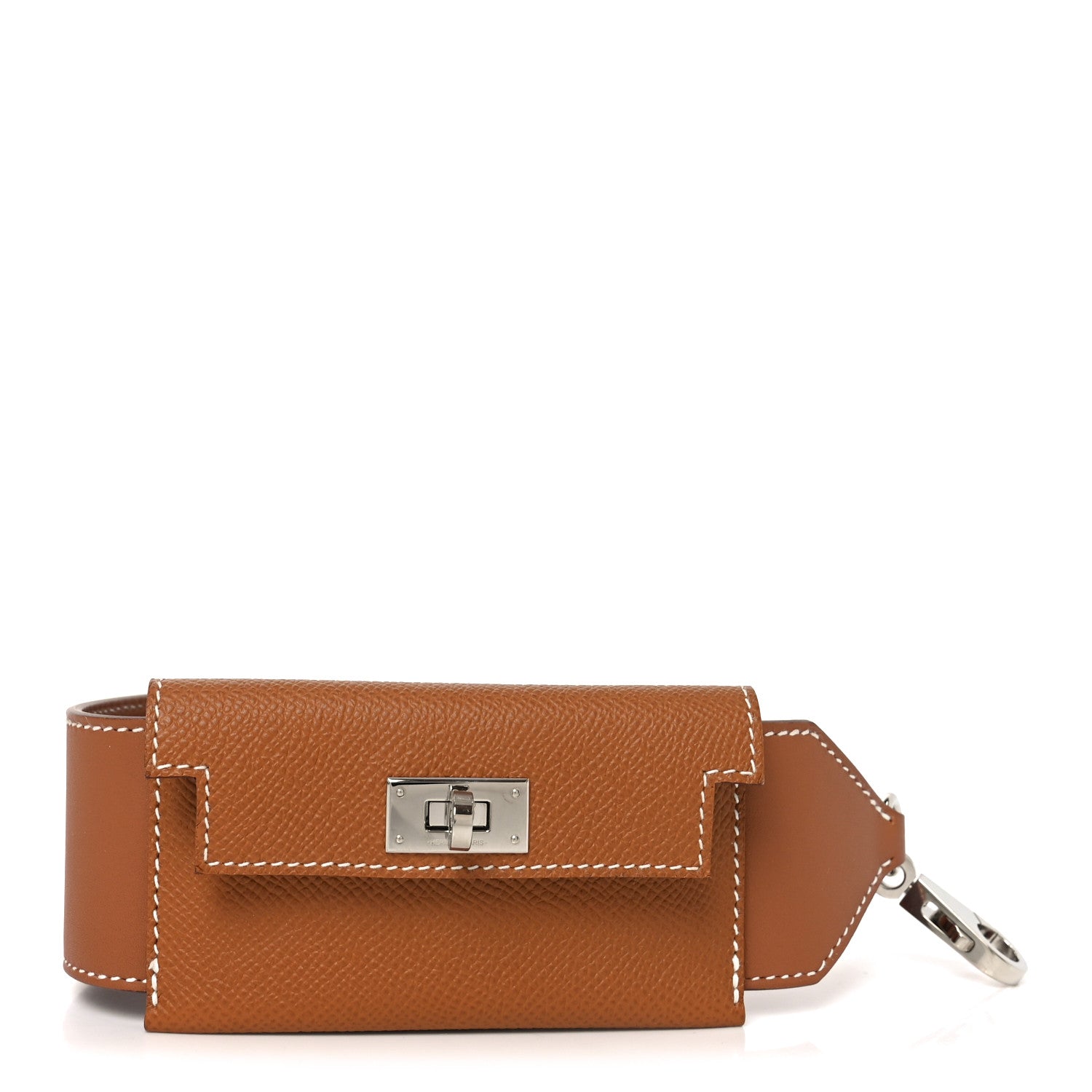 Swift Epsom Pocket Kelly Shoulder Strap Gold