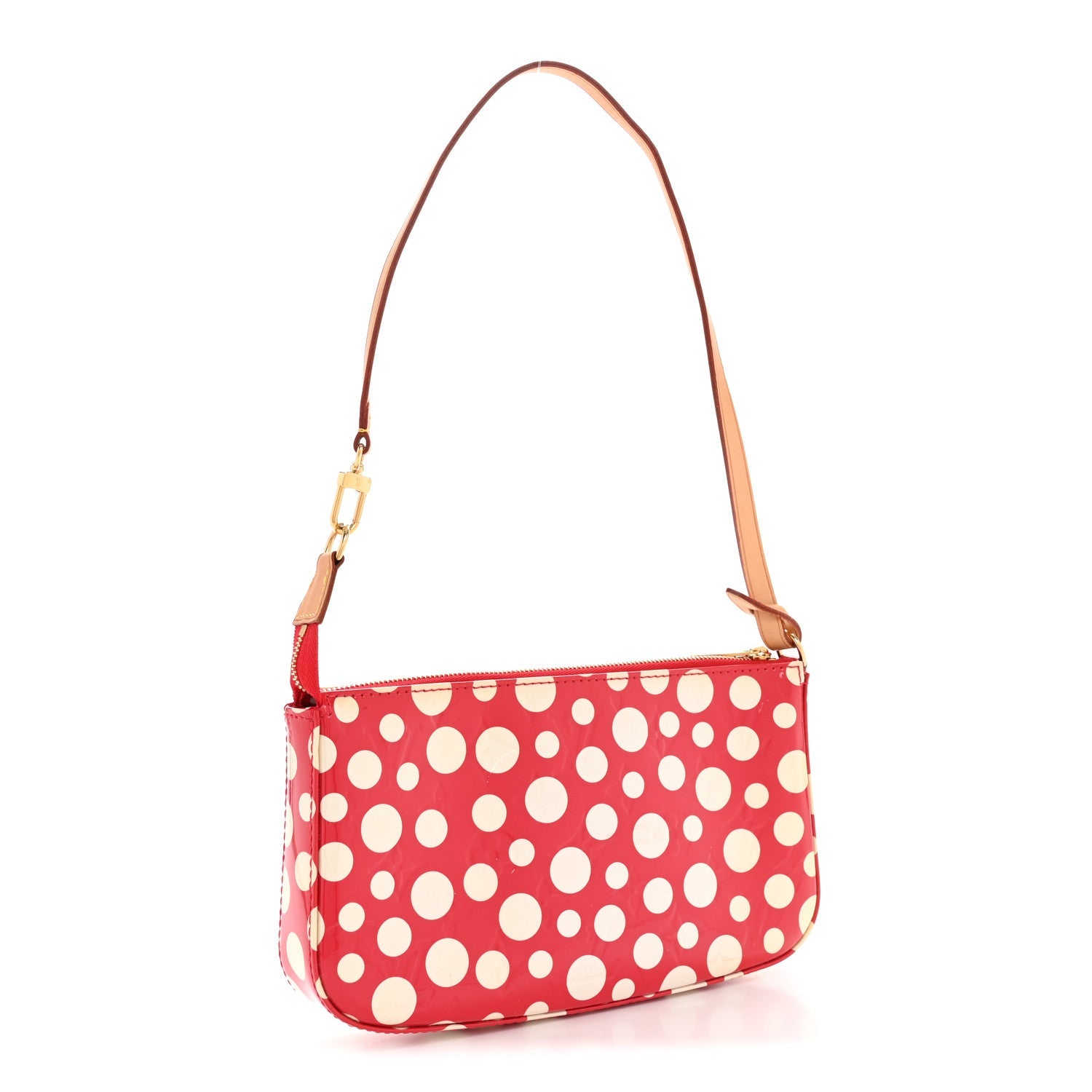 Vernis Kusama Infinity Dots Pochette Accessories Red