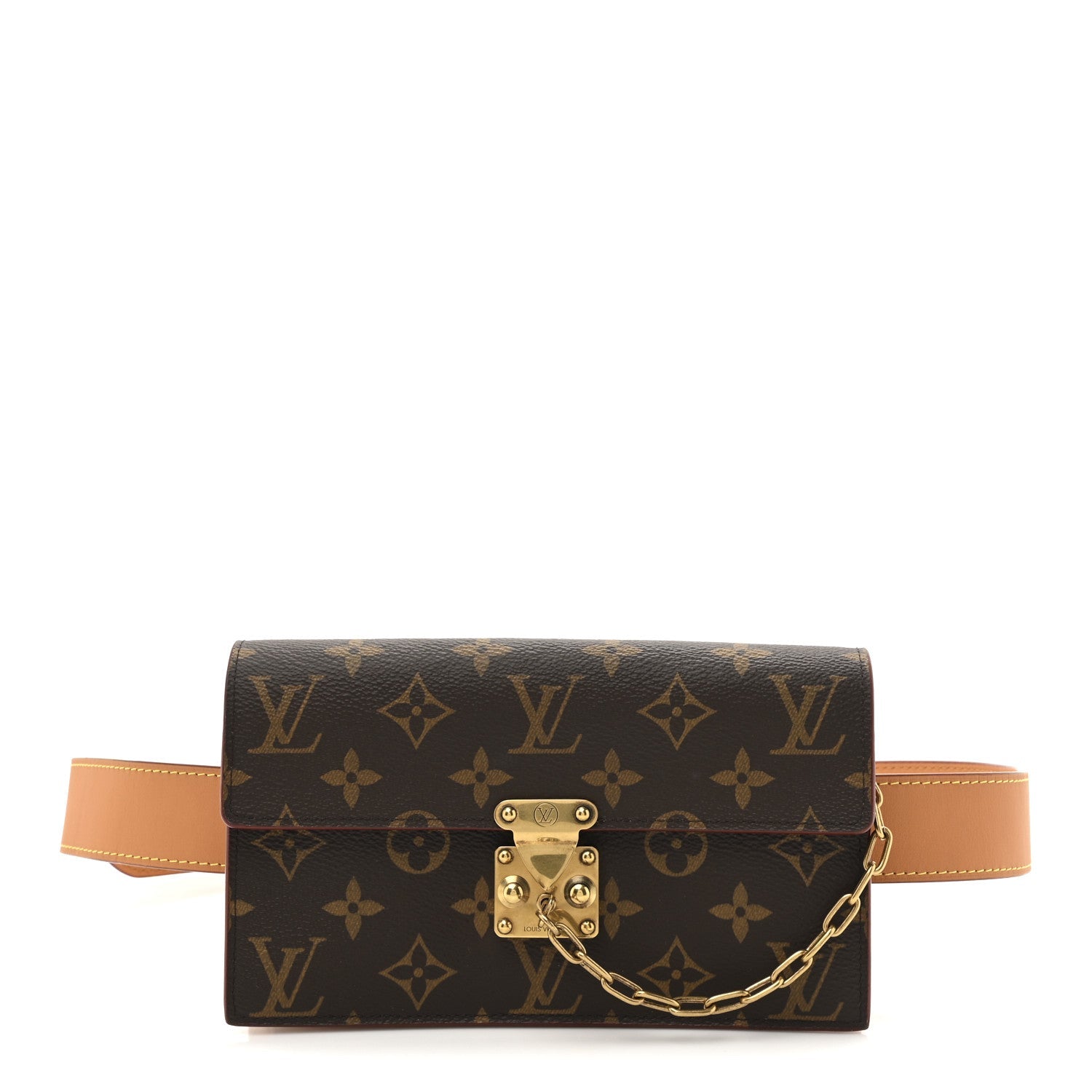 Monogram S Lock Belt Pouch MM