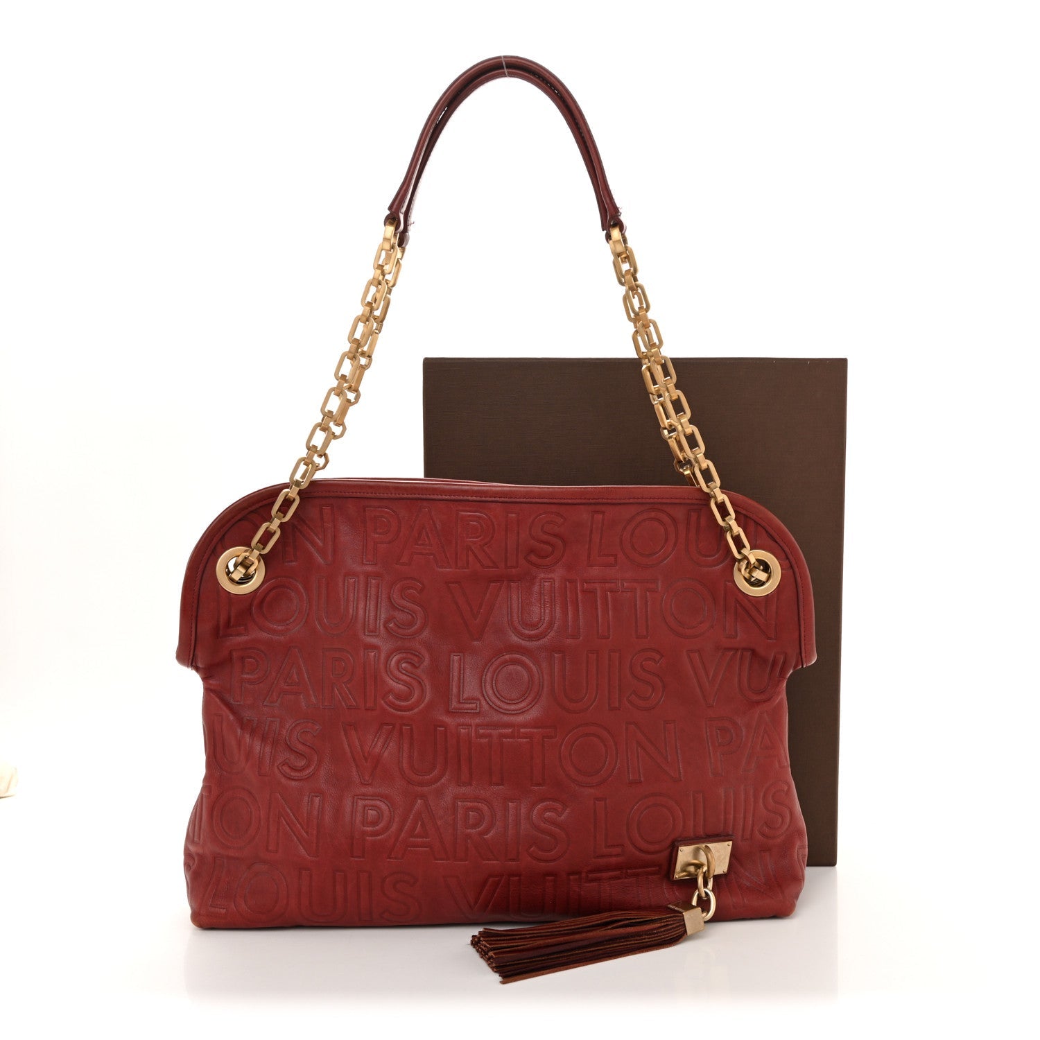 Monogram Paris Souple Whisper PM Burgundy
