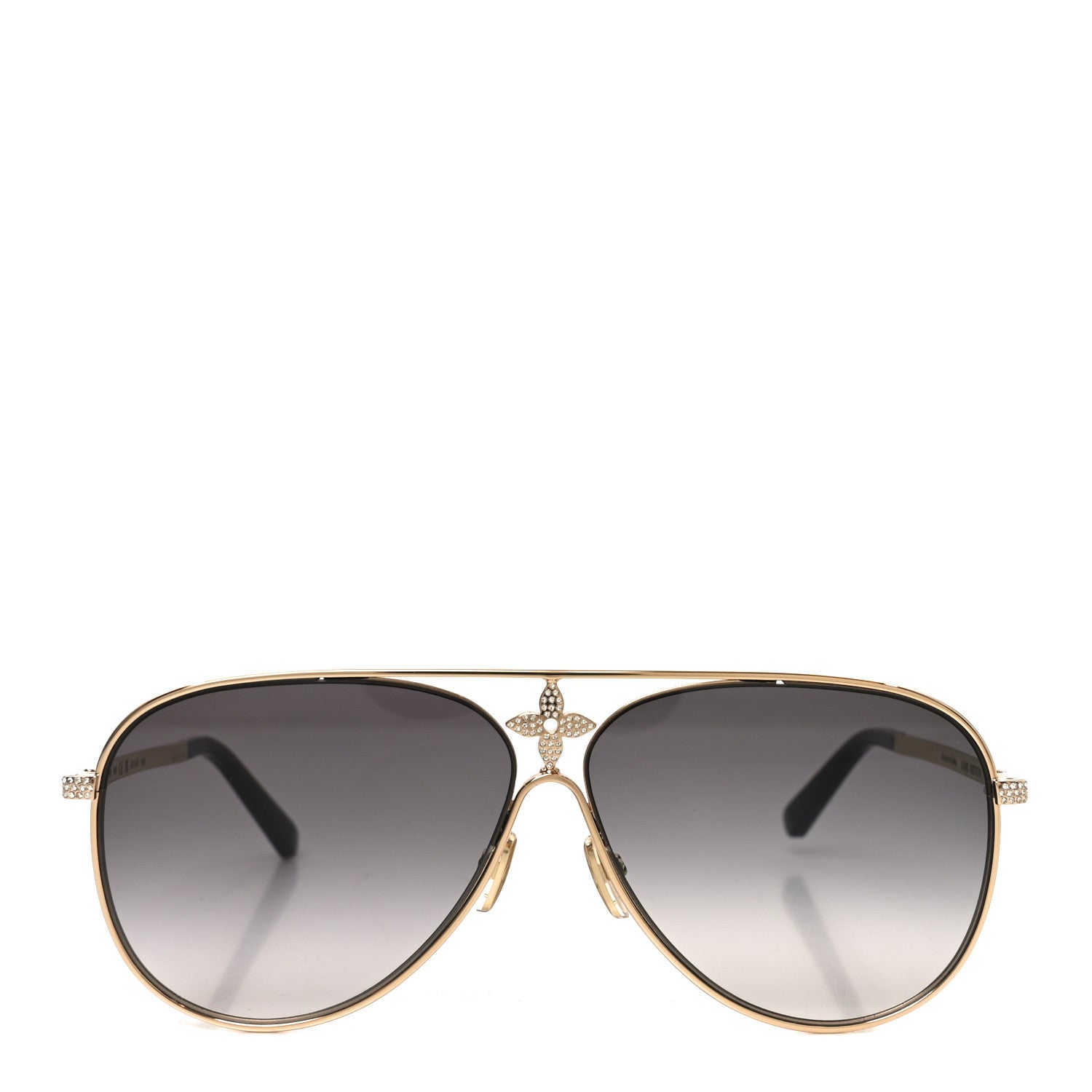 Metal LV Star Pilot Sunglasses Z1869U Gold