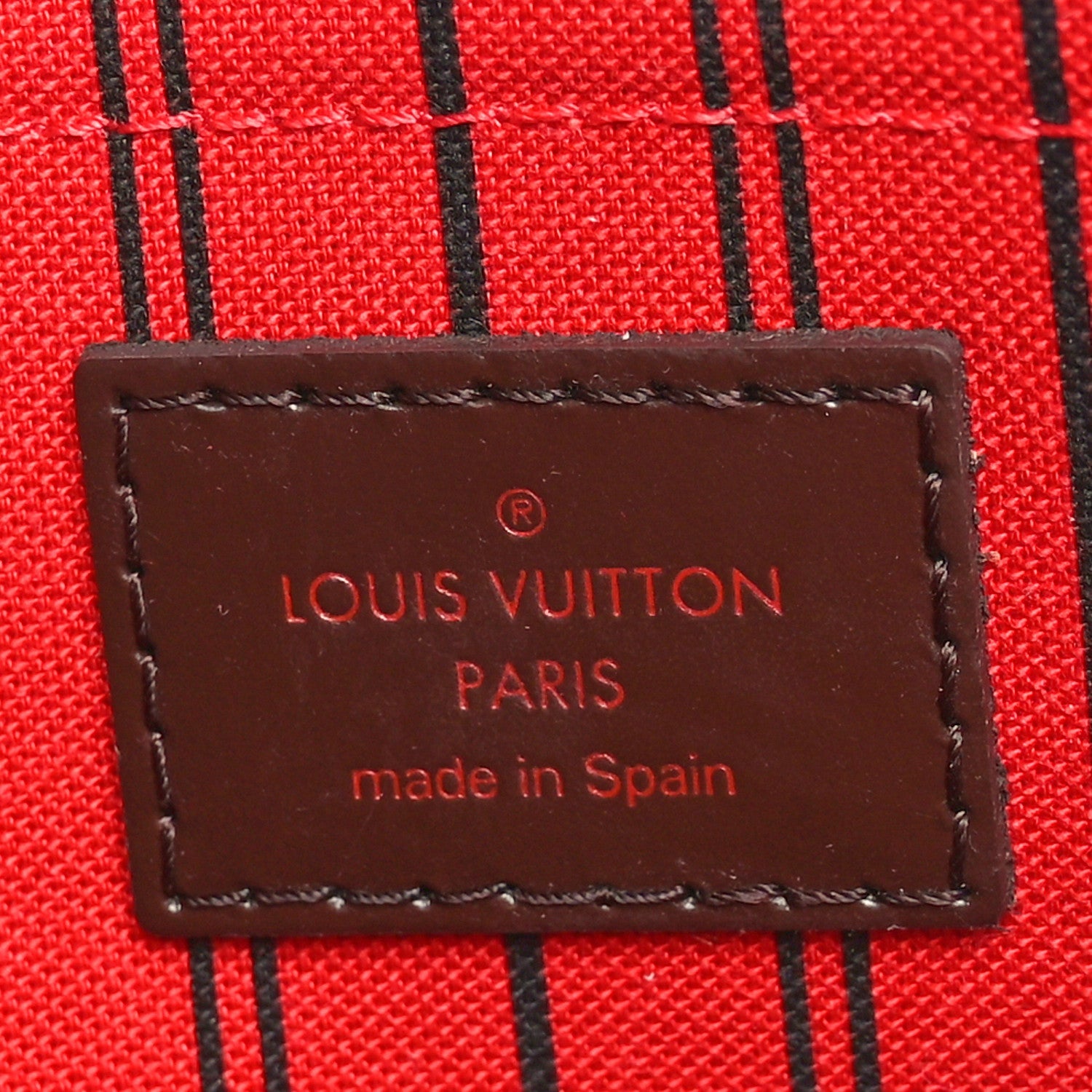 Damier Ebene Neverfull MM GM Pochette