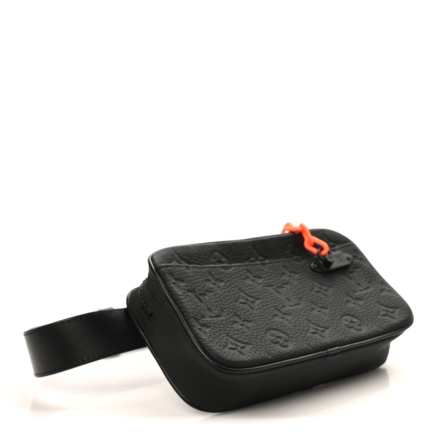 Taurillon Monogram Uniformes Solar Ray Soft Pochette Volga Belt Bag Black