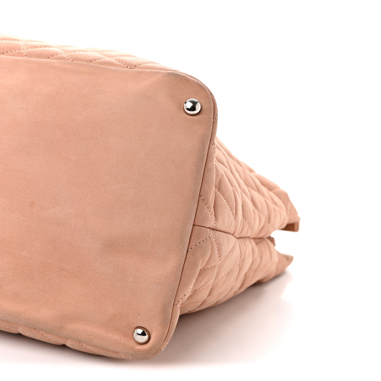 Iridescent Calfskin Large Sea Hit Tote Pink