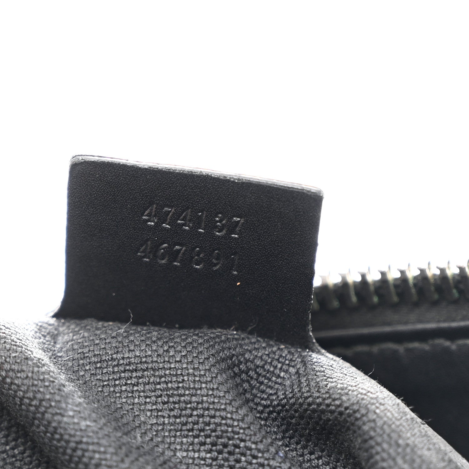 GG Supreme Monogram Appia Calfskin Web Flat Messenger Bag Black Grey