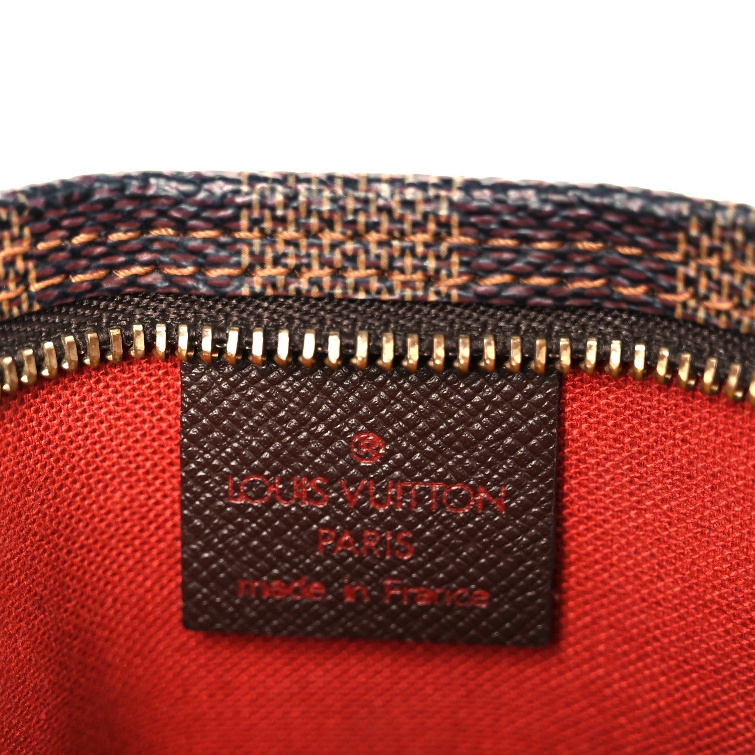 Damier Ebene Trousse Make Up Bag Pochette